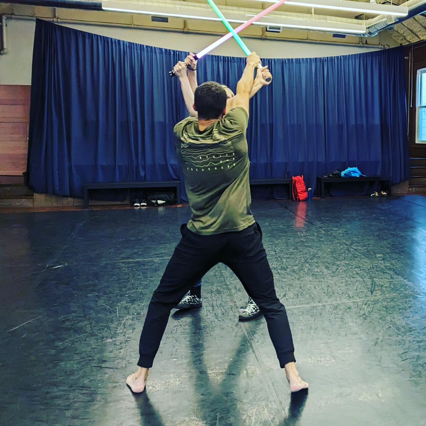 Teaching classes through September! Come give stage combat a try. Info at luxsabercorps.com

Thanks to our friends at @ludosport_sf for visiting!

#luxsabercorps #saberchoreography #starwars #lightsaber