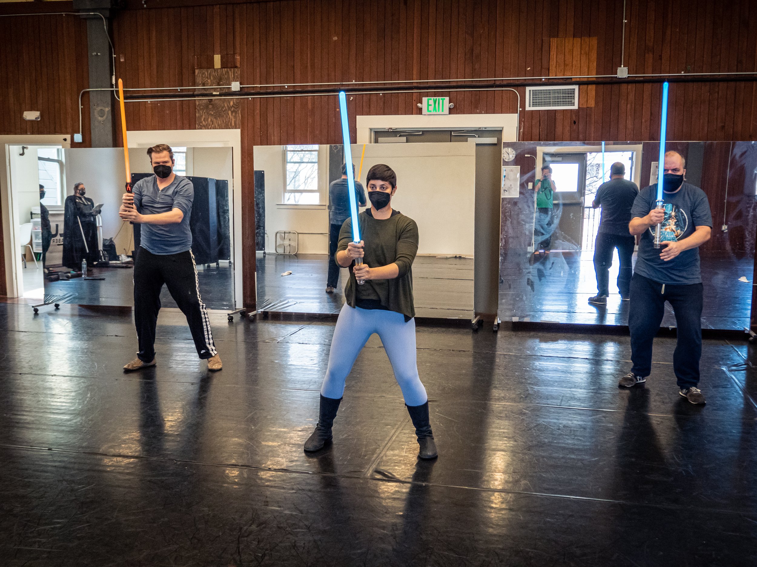 Practicing in the Moving Arts Studio