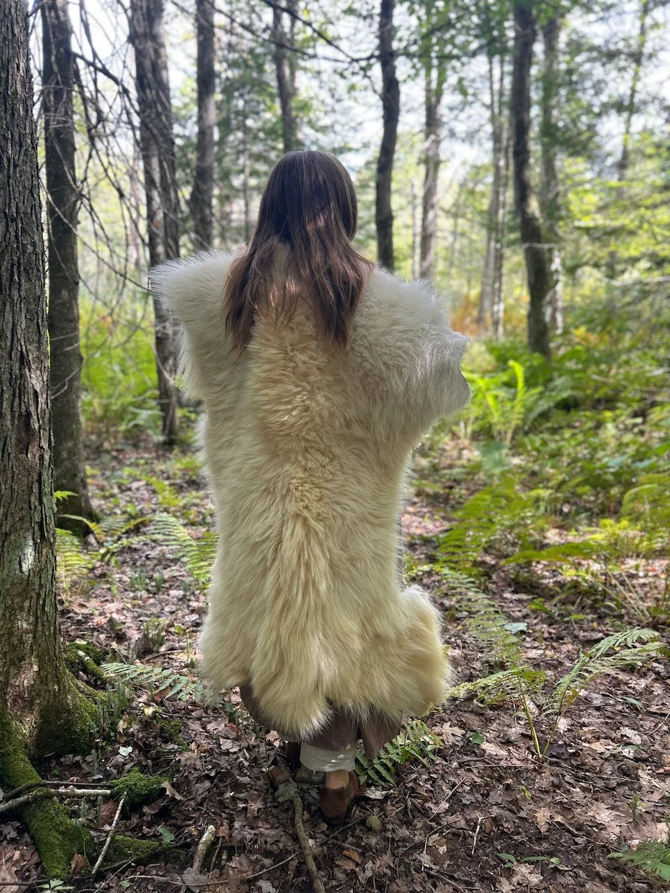 Sarah West artist goat skin hide.jpeg