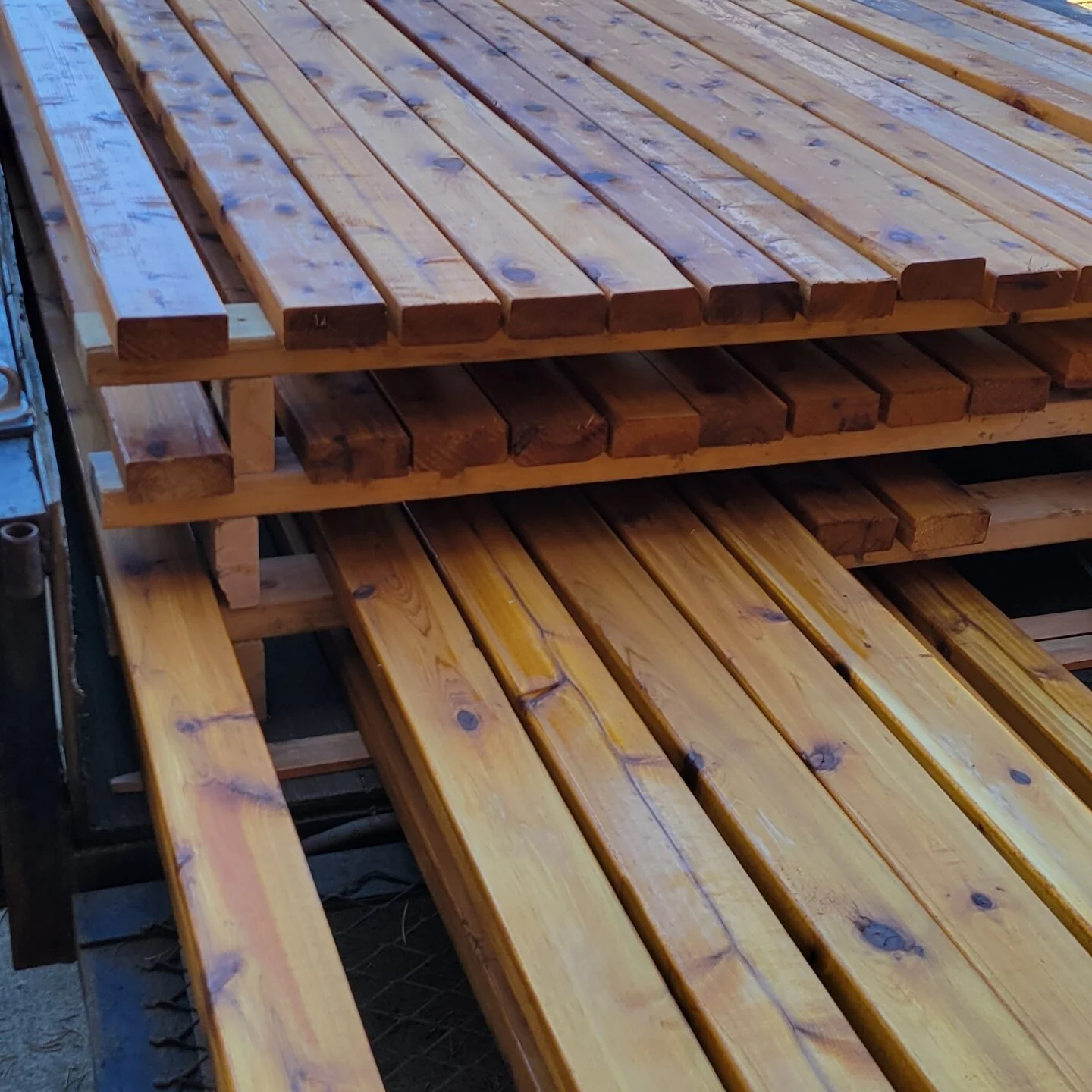 Wizard lake is getting a new cedar deck!