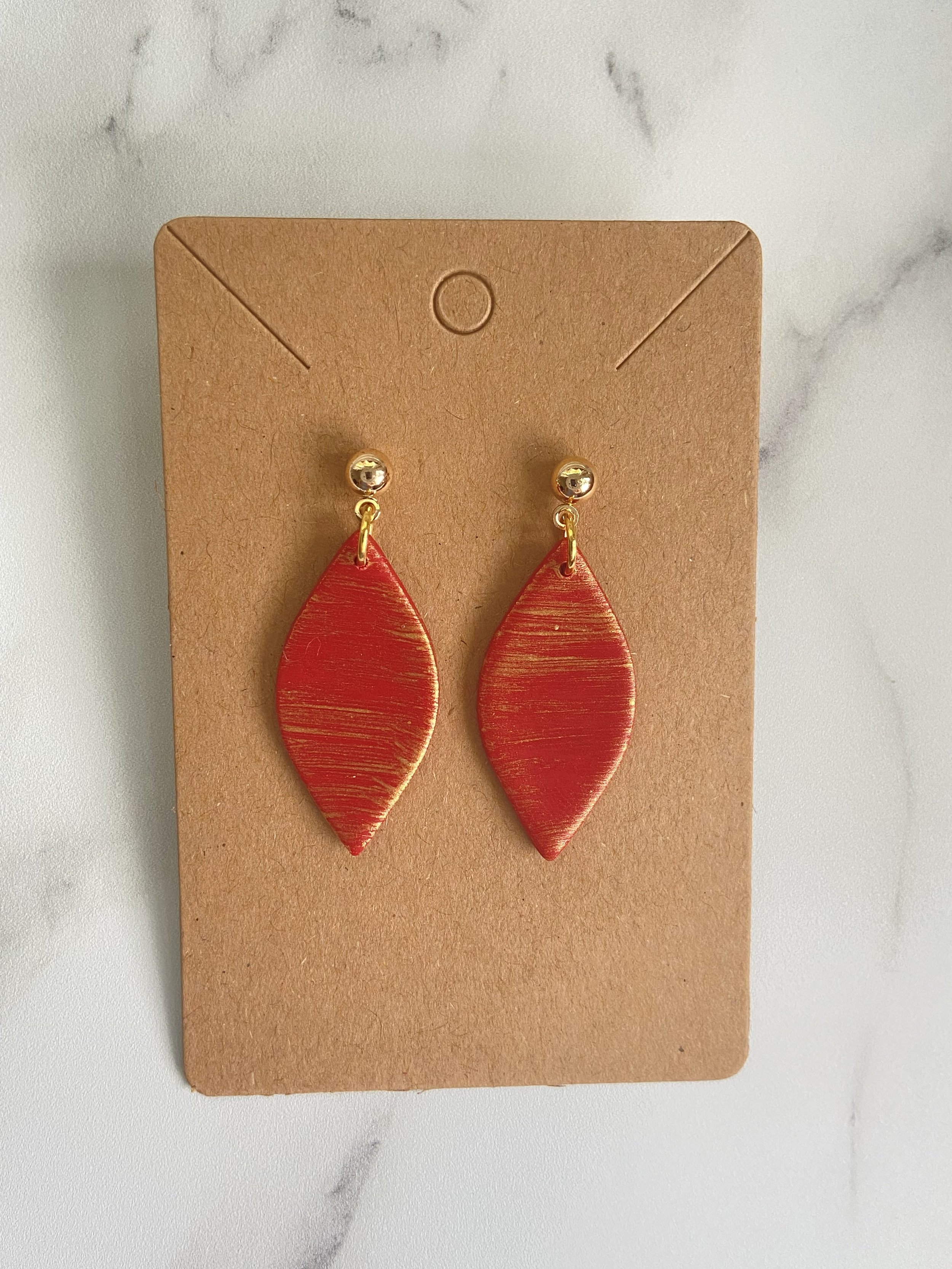 How to Make Faux Leather Santa Earrings with a Cricut - Amy Romeu