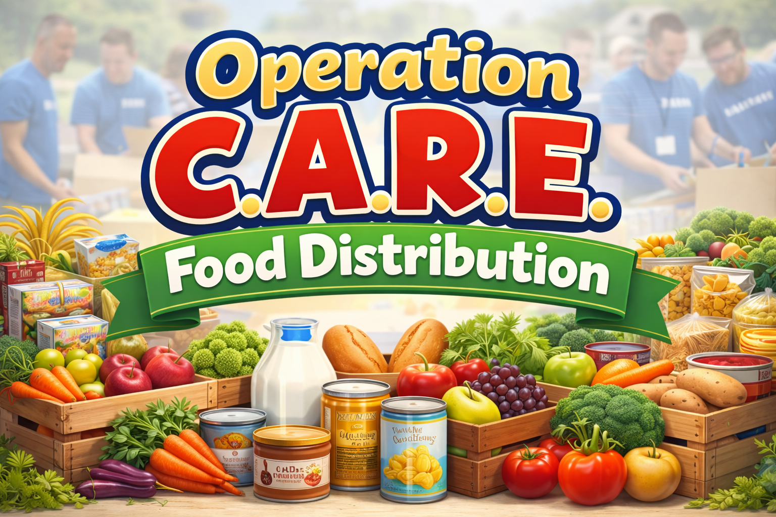 Operation C.A.R.E. Food Distribution 
