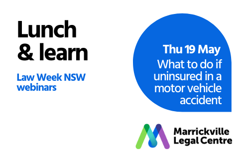 Lunch & learn: What to do if uninsured in a motor vehicle accident