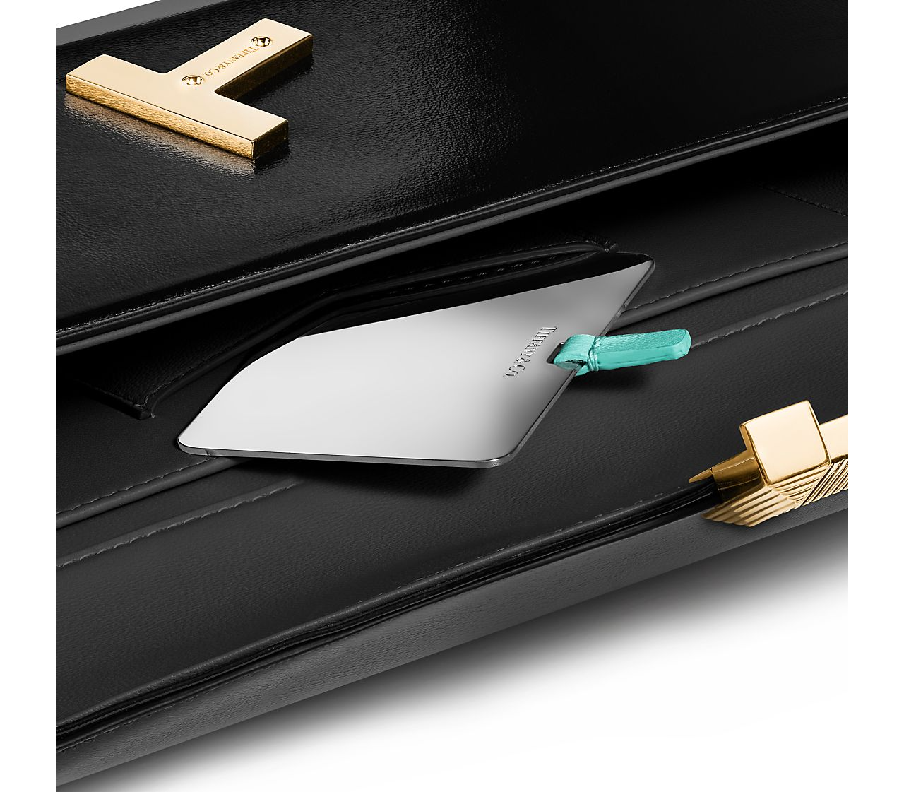 T Facet Gusset Clutch INTERIOR.png