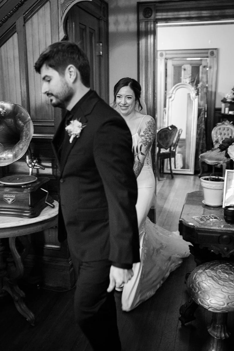 The Belle Victorian Mansion Wedding Photographer Portland Oregon