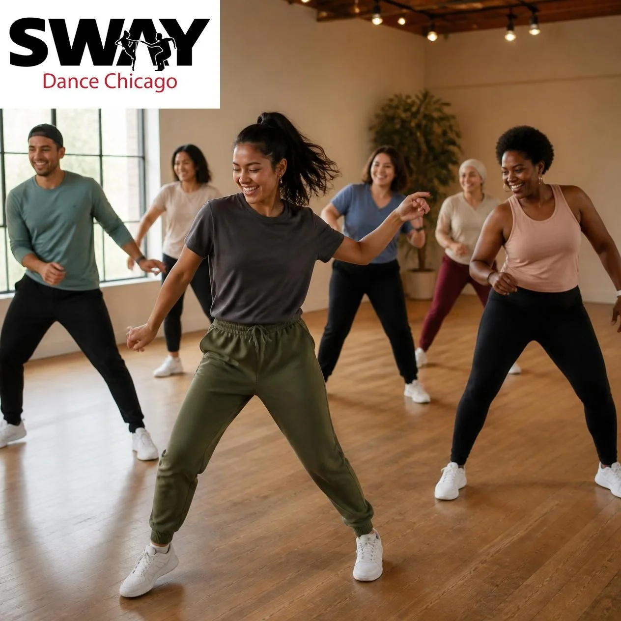 Leave the fancy clothes at home.

When participating in our dance lessons, you do not need a specialized wardrobe to get started. 

Comfort is key. Wear something that allows full range of motion. Focus on fit and flexibility so you can move with con