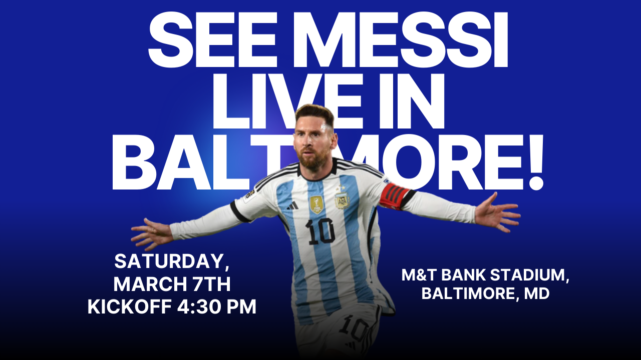 Messi Live in Baltimore
