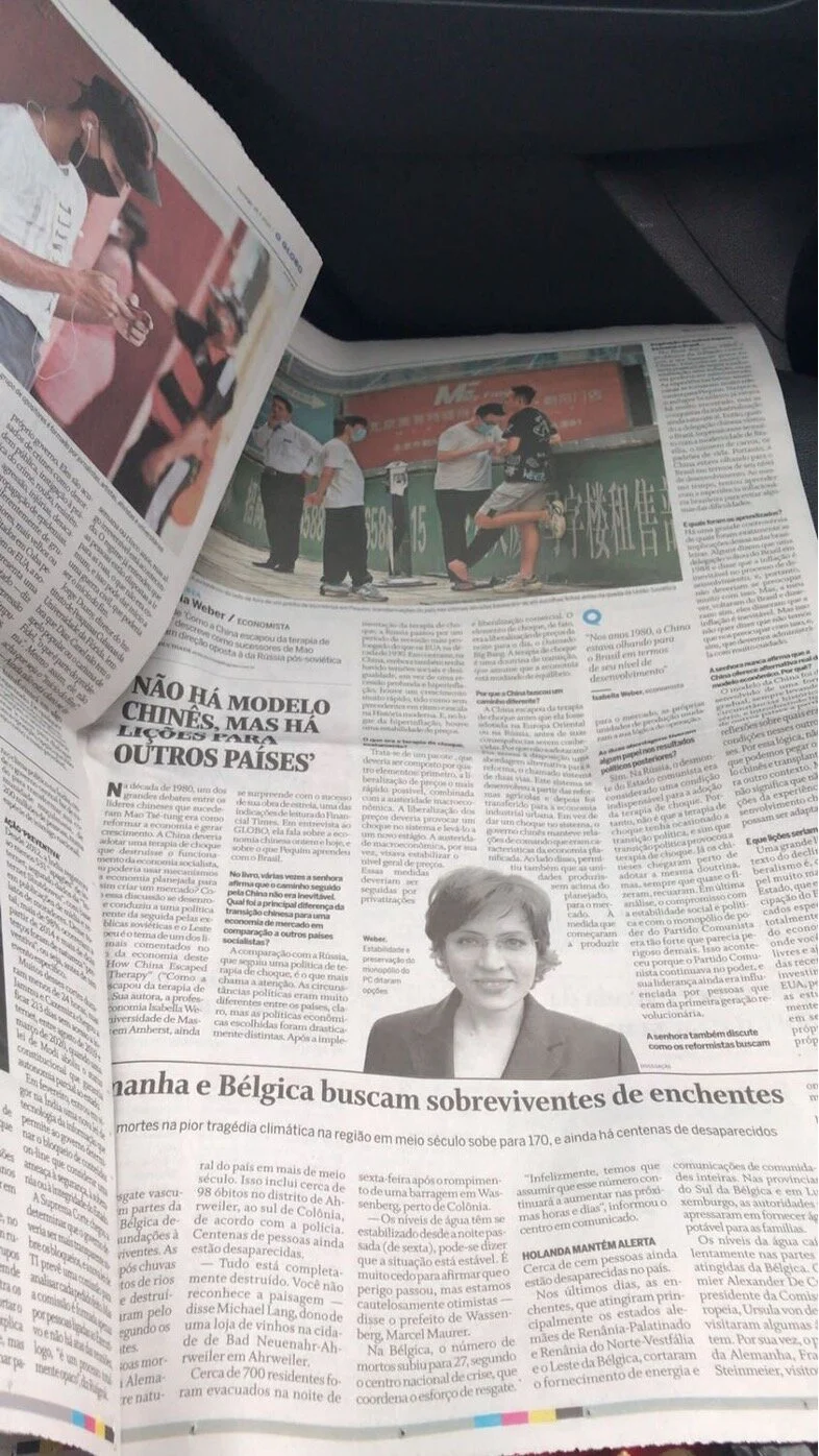 Autora de 'Como a China escapou da terapia de choque' descreve como Pequim tomou direção oposta à da Rússia pós- soviética. An interview with André Duchiade