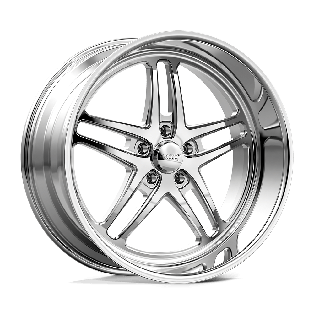 Two shiny silver car rims stacked on a black background.