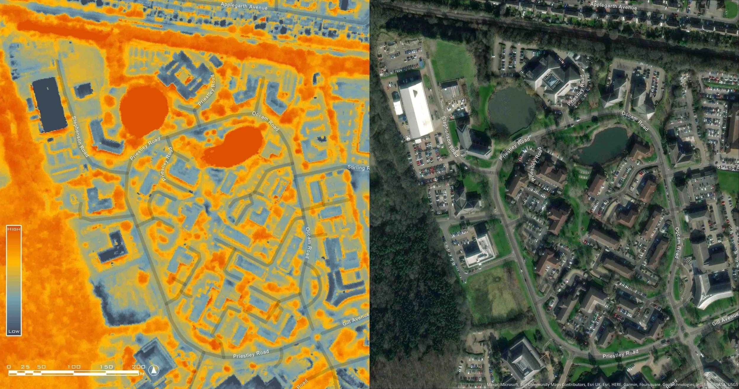 Innovative thermal imaging technology piloted at Surrey Research Park