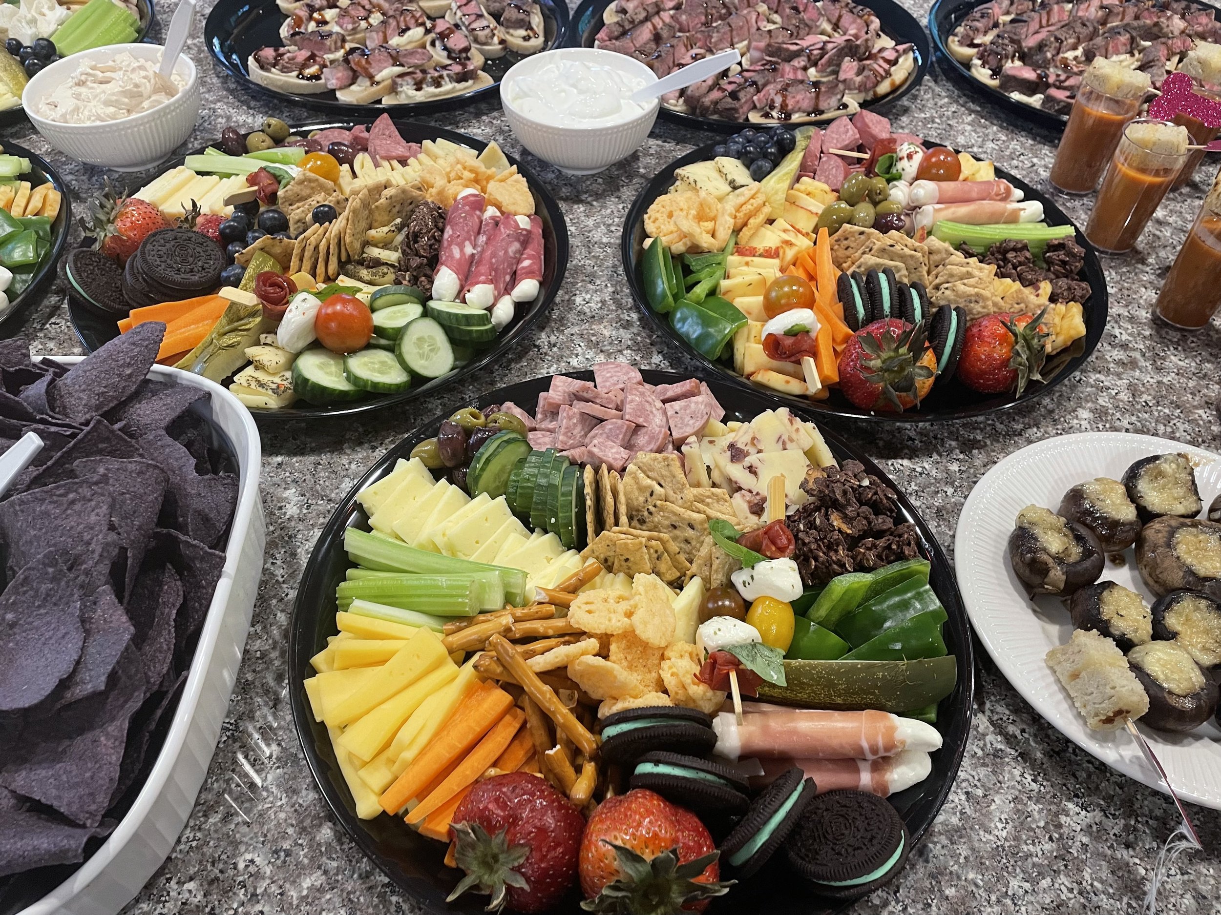 charcuterie platters