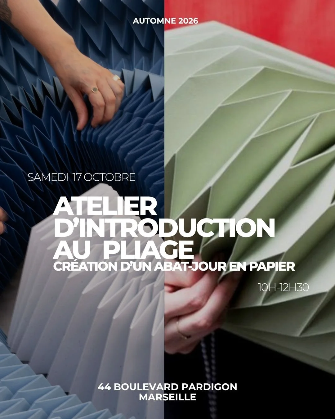 MARSEILLE: INITIATION À L’ART DU PLIAGE