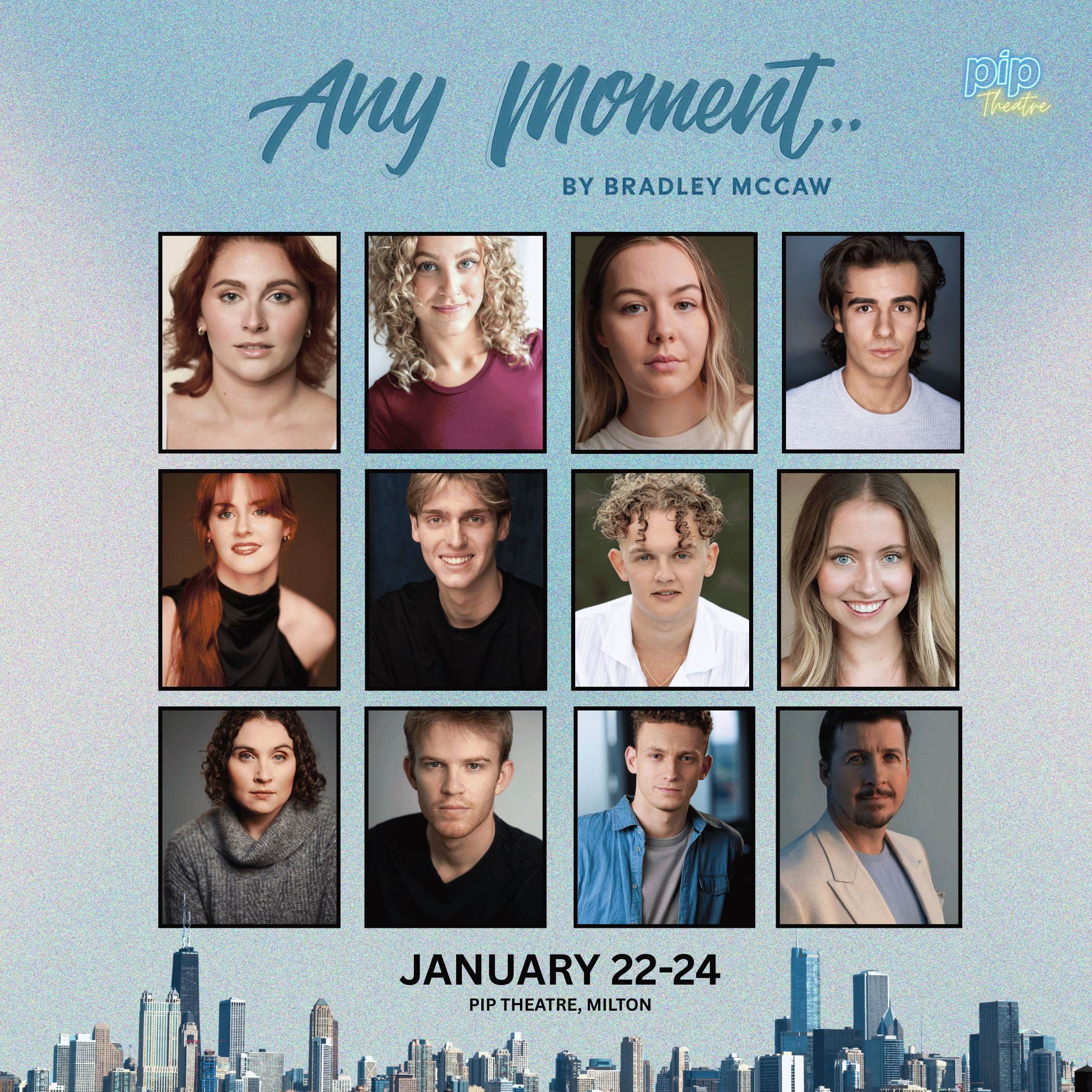 ANNOUNCEMENT: ANY MOMENT @ Pip Theatre January 2026