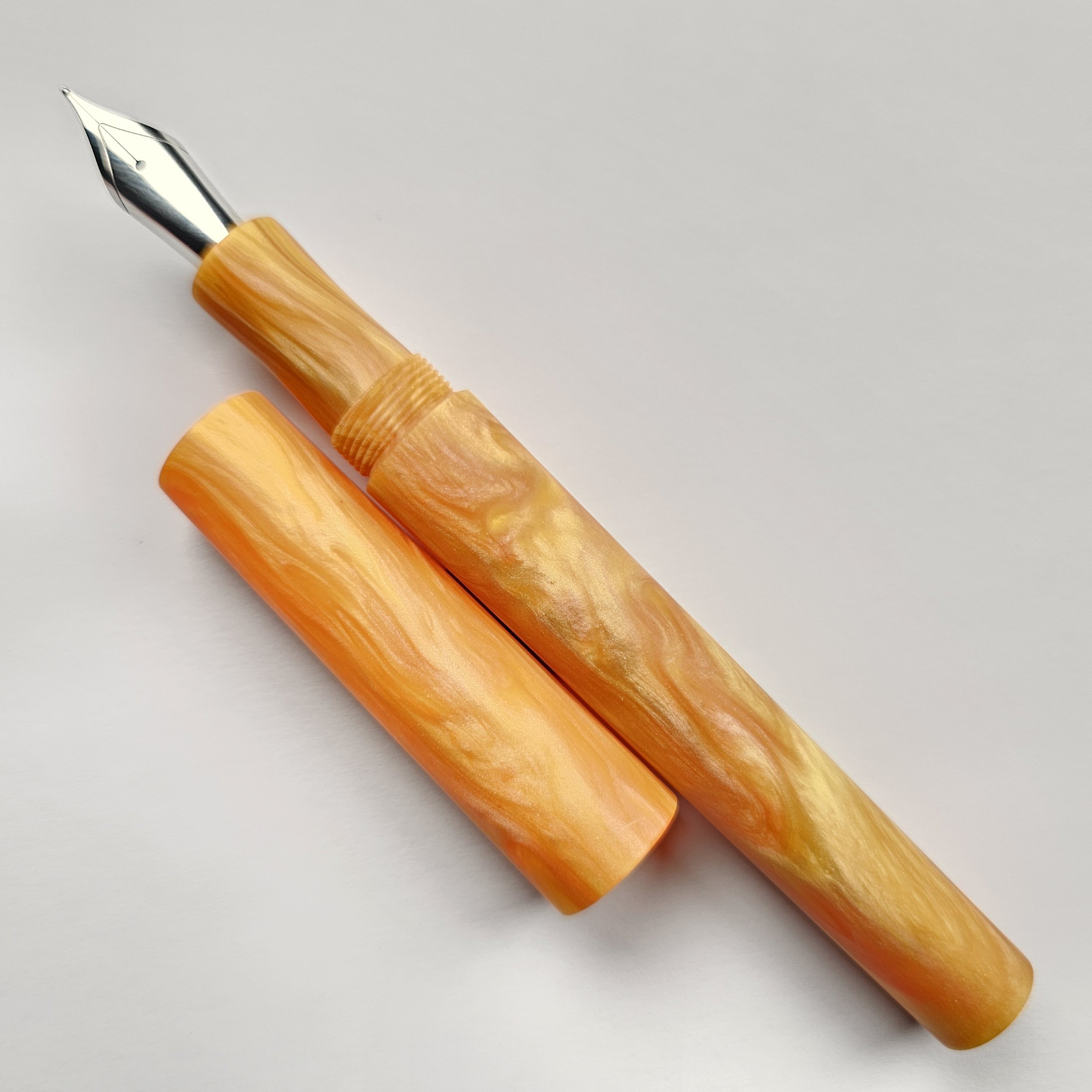 Just Turnings - Orange and Yellow (Matte finish)