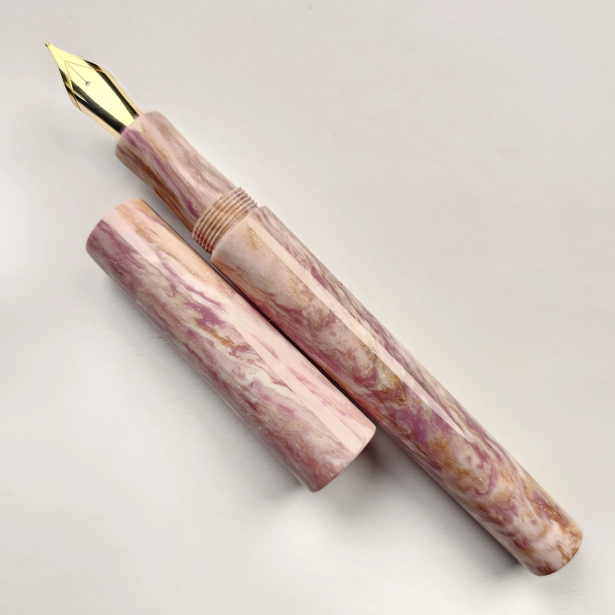 DiamondCast - One off Blank Pink White and gold