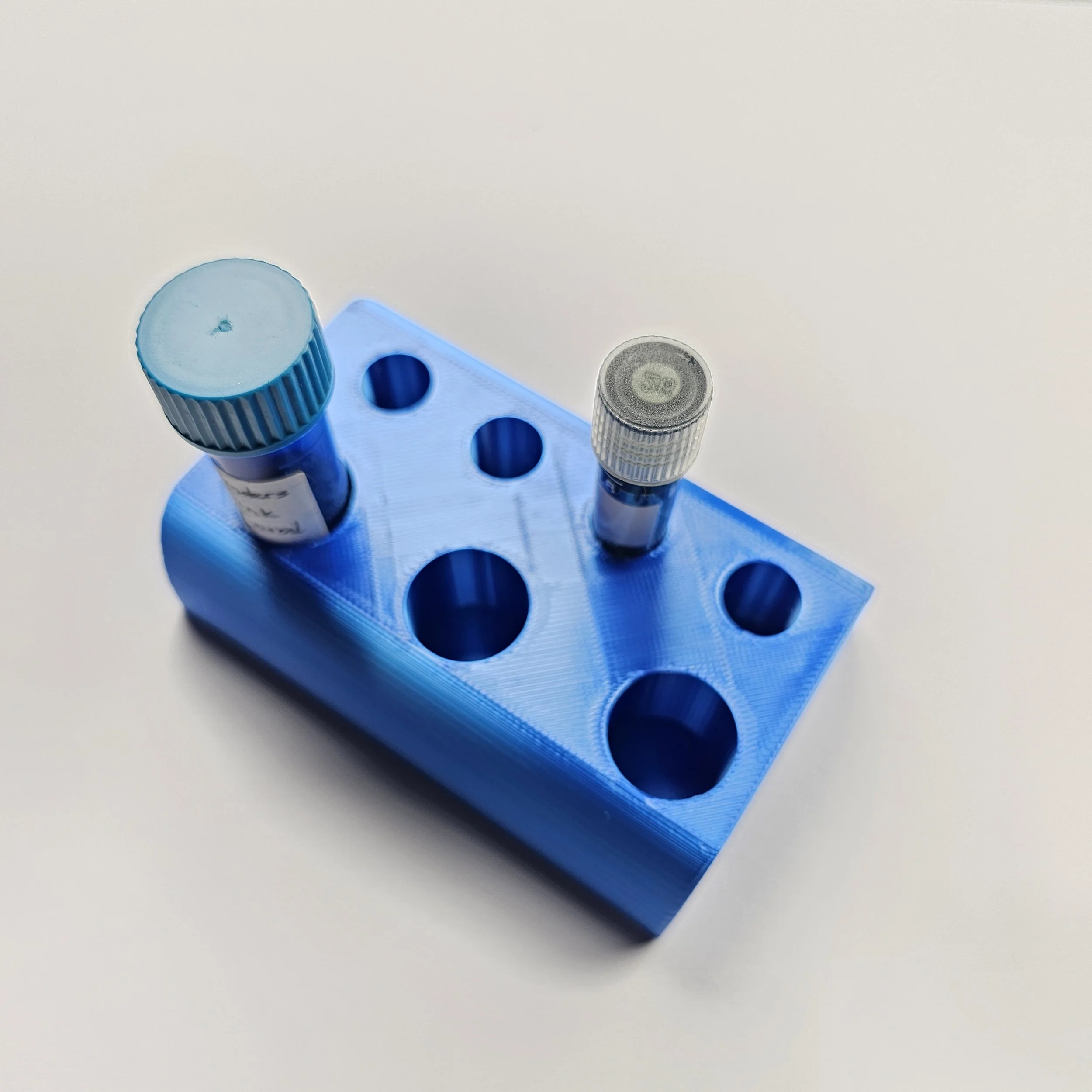 Ink Sample Vial Holder - Silk Blue