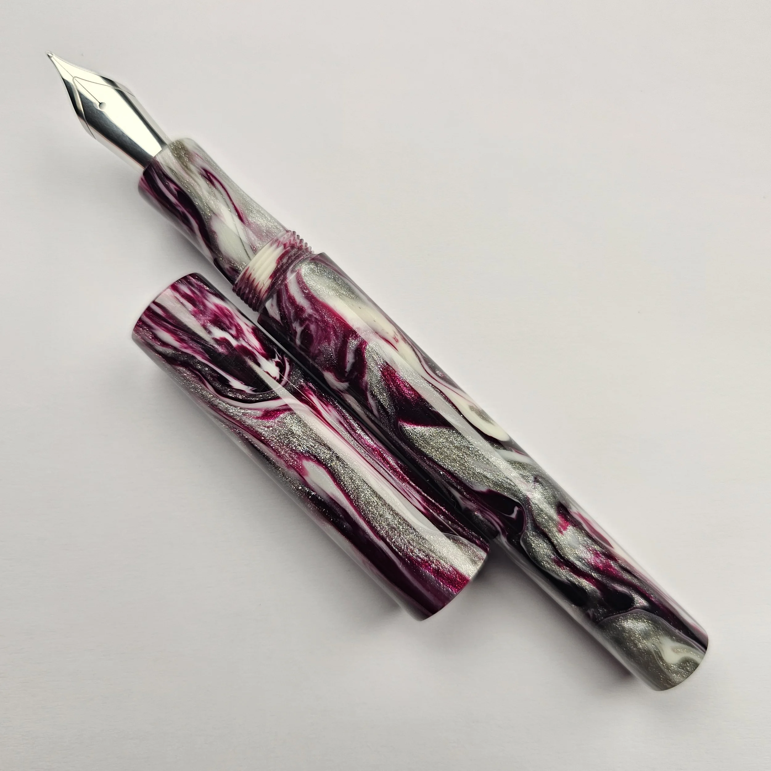 DiamondCast - Custom Purple Black and Silver