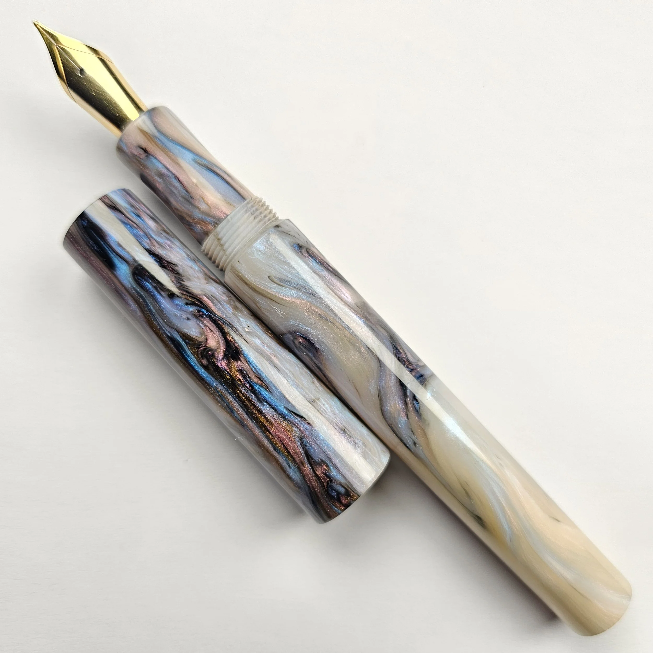 Just Turnings - Rusty Gold Abalone