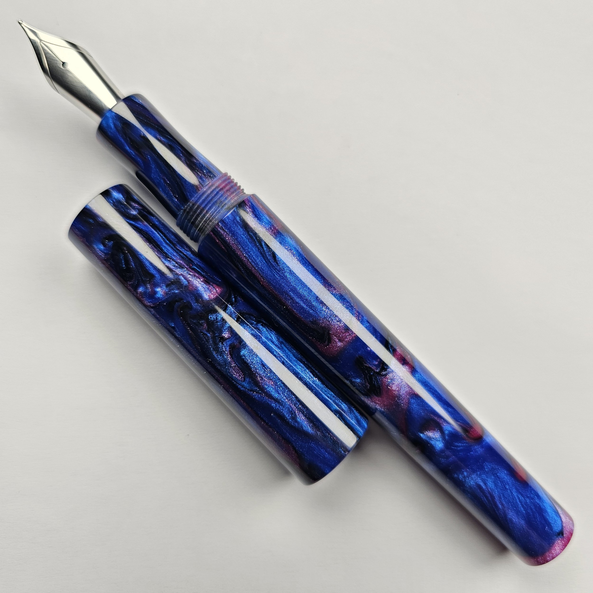 Just Turnings - Blue Black and Pink