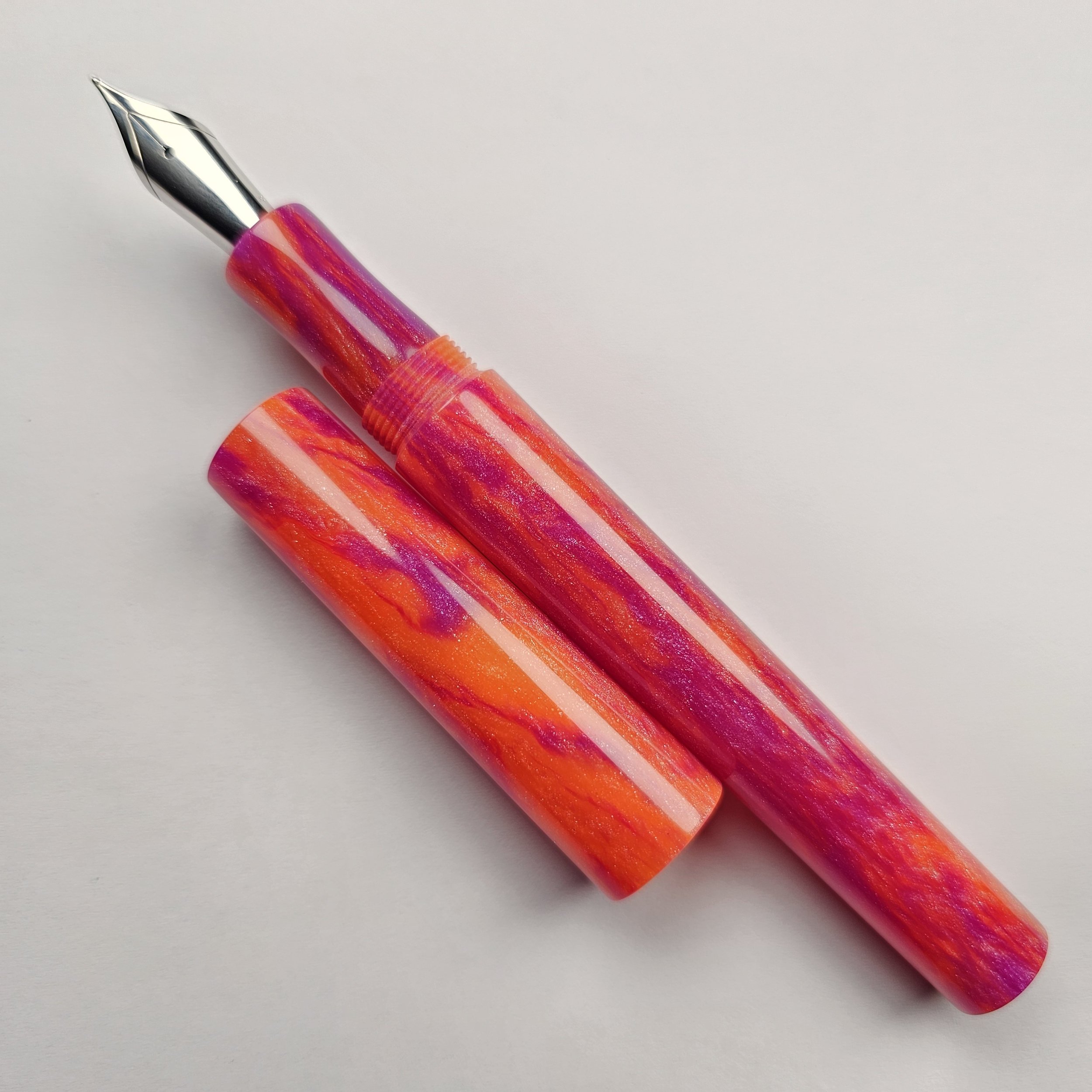 DiamondCast - Neon Purple and Orange