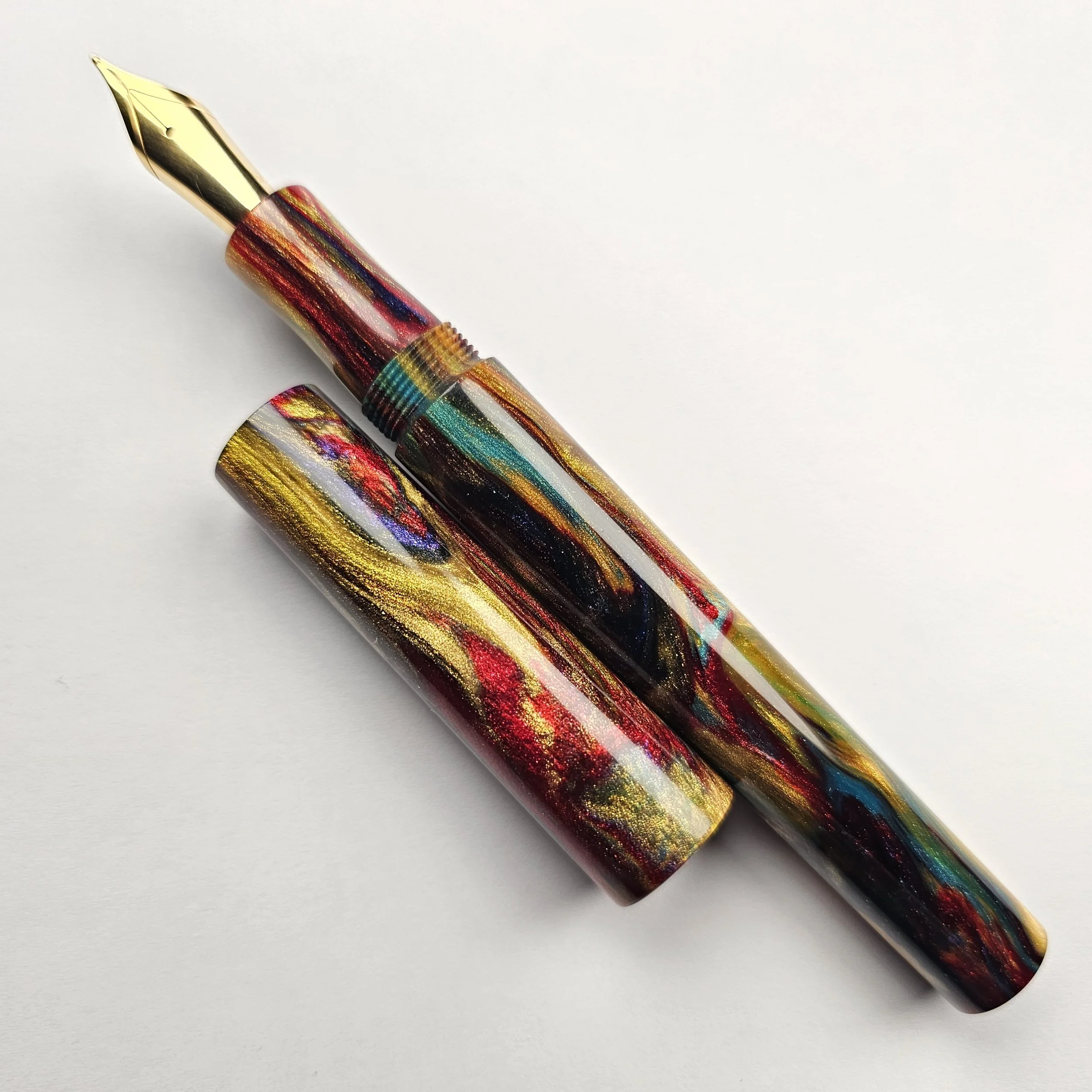 Turnt Pen Co-  Lady with Fan