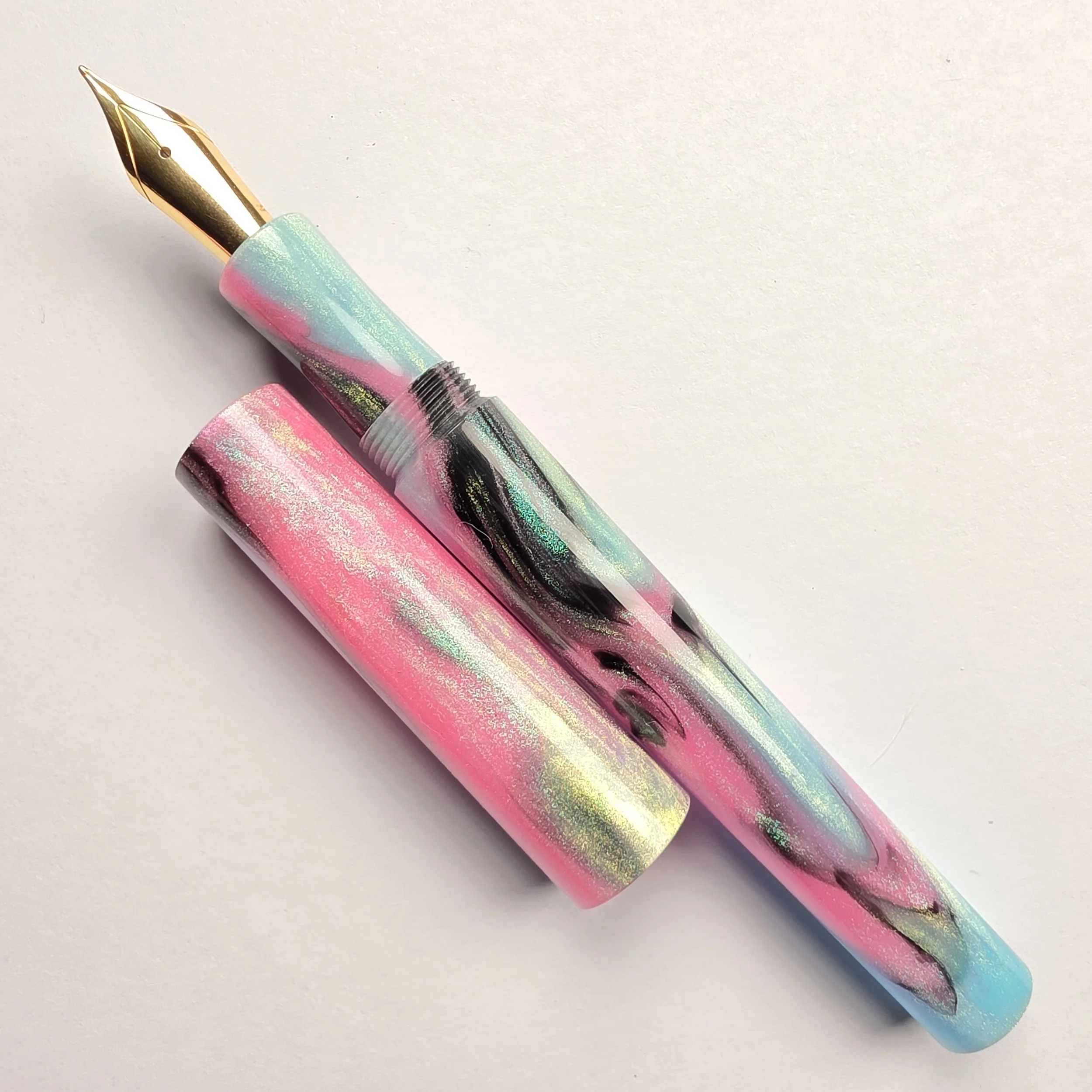 Just Turnings - Cotton Candy Aurora