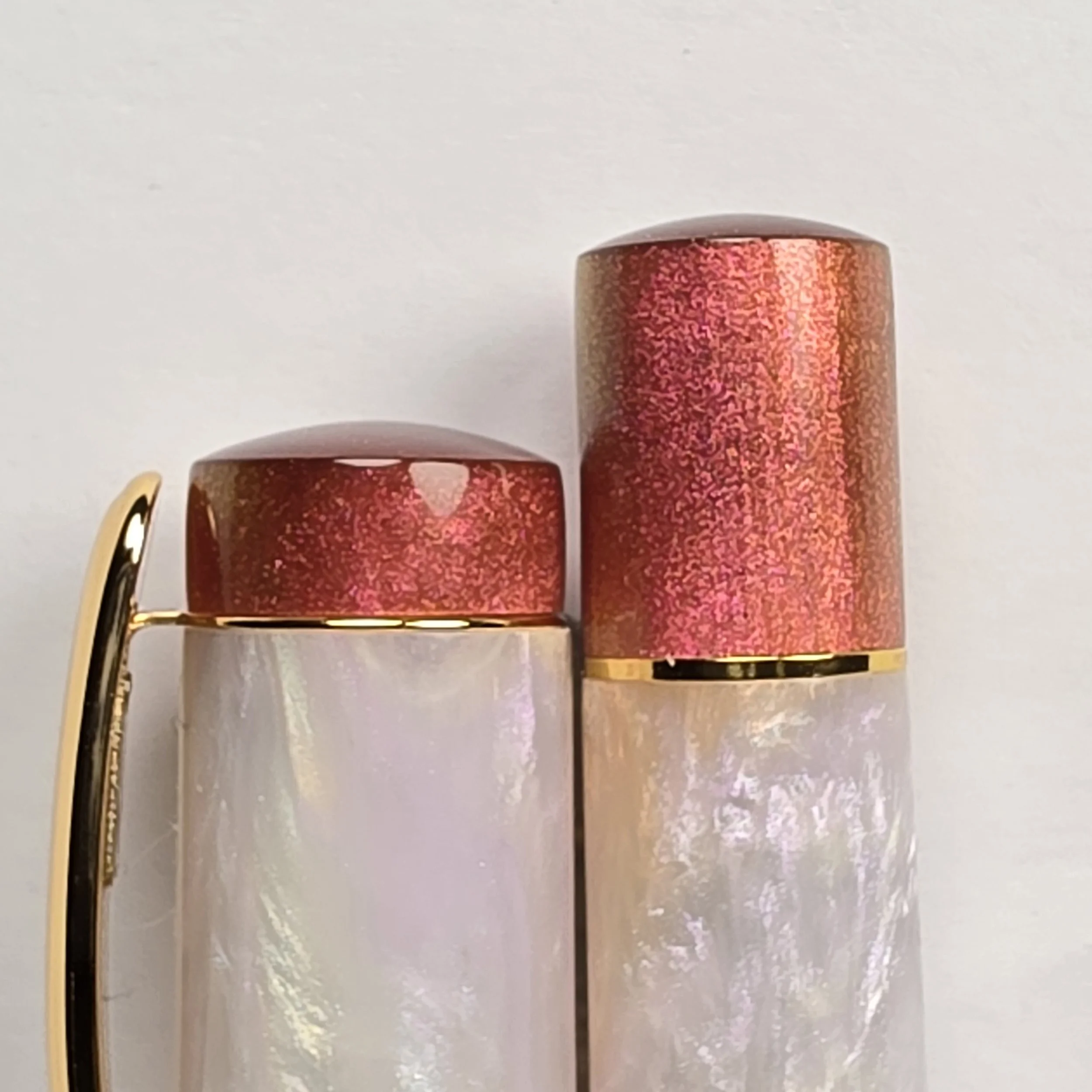 Extra Set of Finials - DiamondCast Colourshift Orange