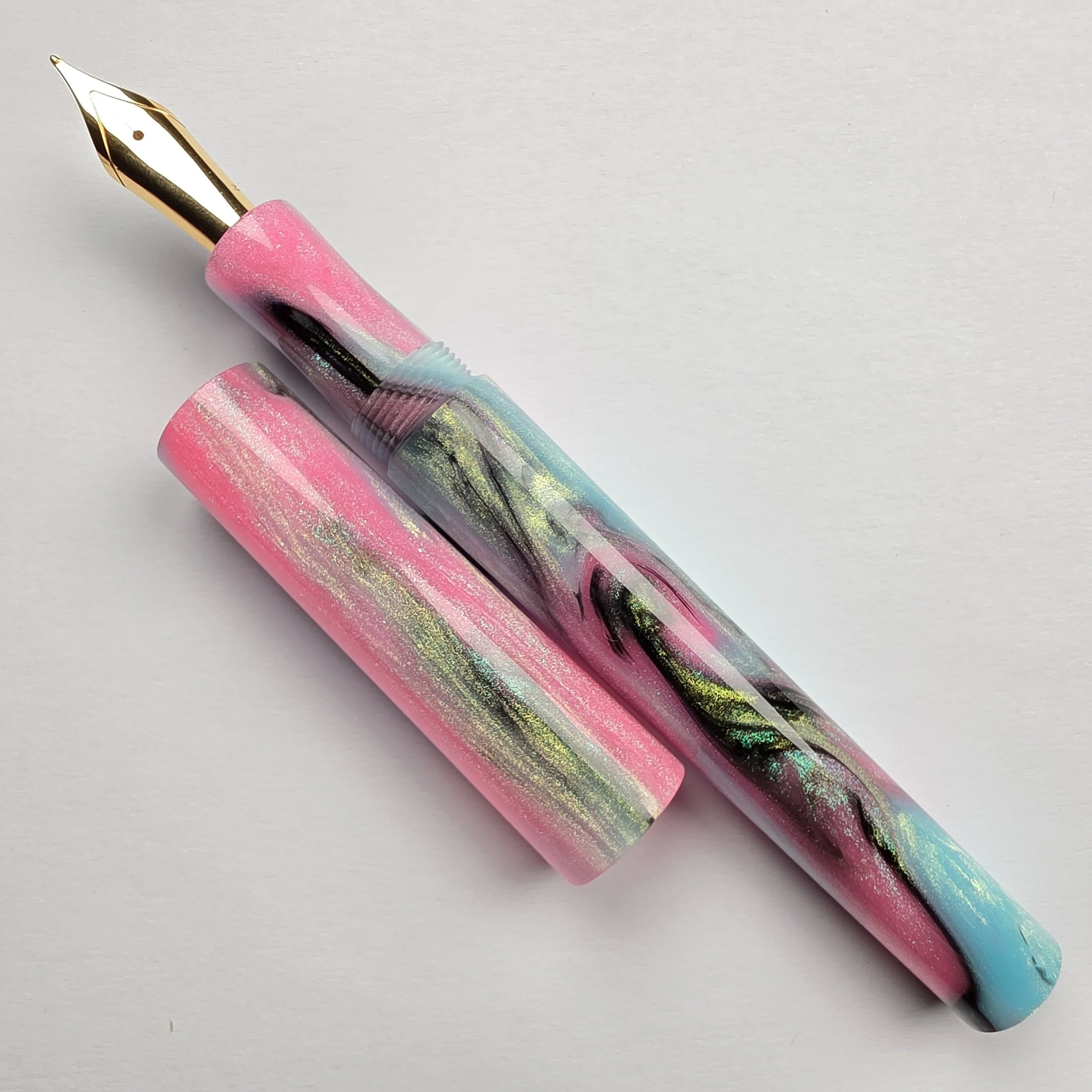 Just Turnings - Cotton Candy Aurora