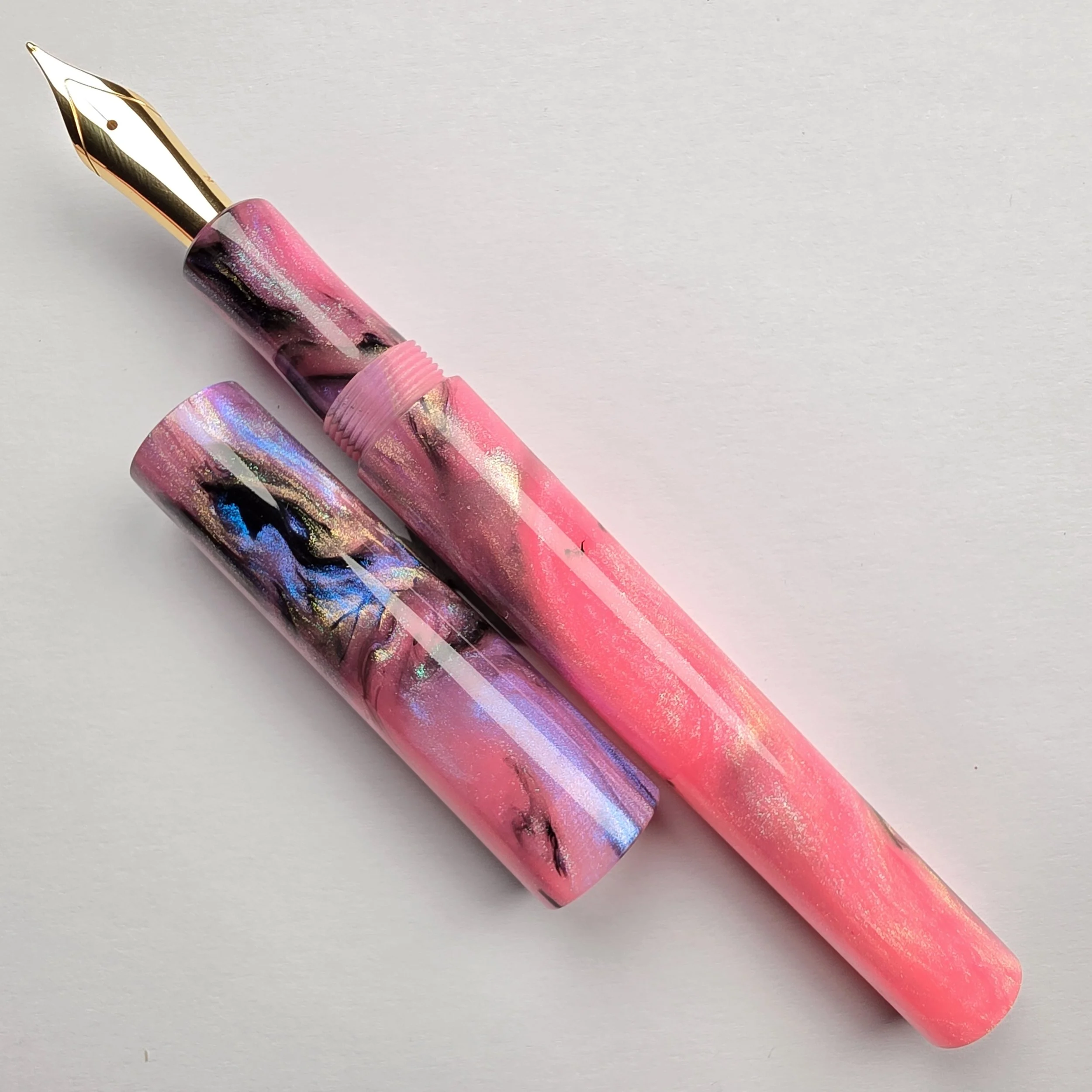 Just Turnings - Triple Pink Abalone