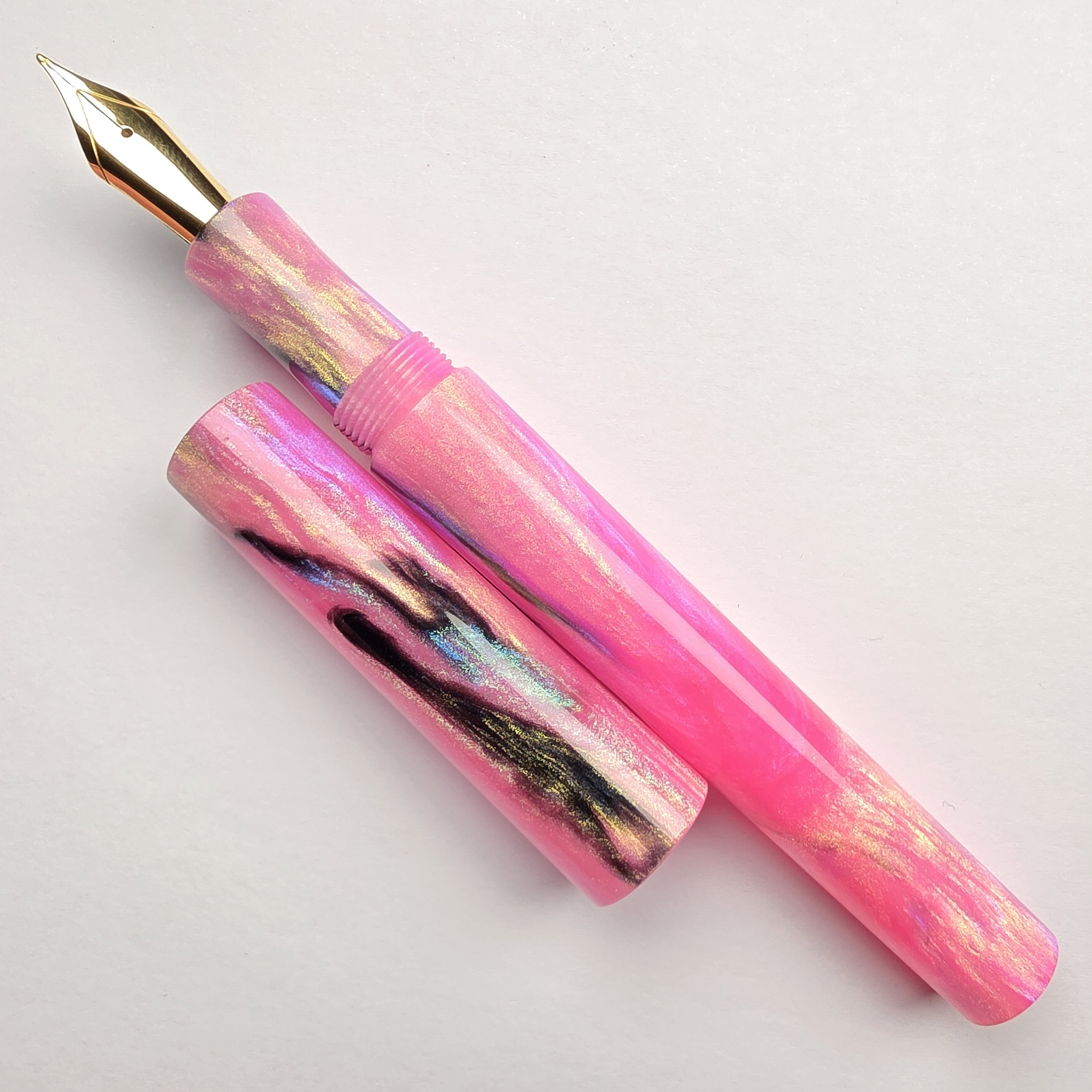 Just Turnings - Triple Pink Abalone