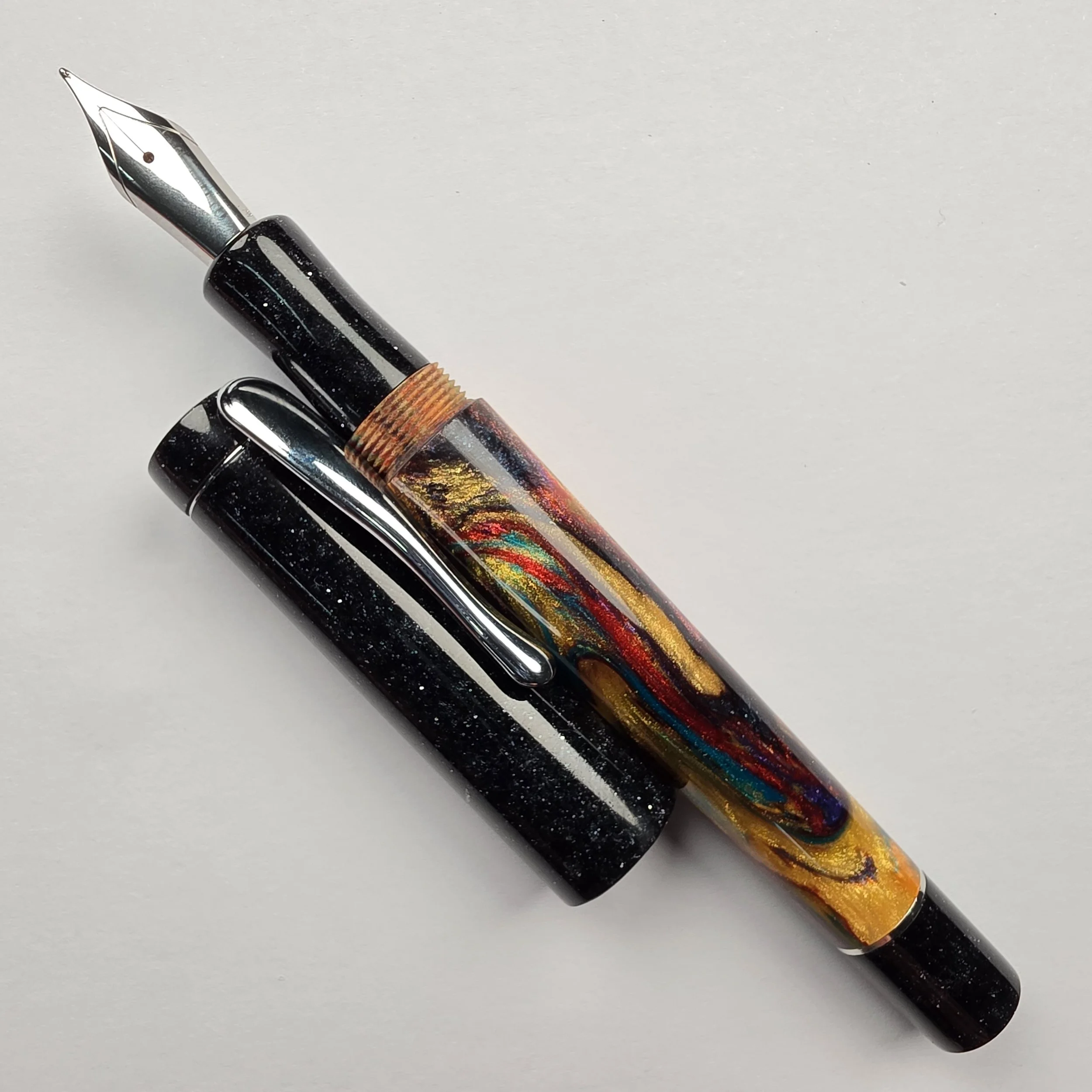 Turnt Pen Co - Lady with Fan Deluxe (Mix n Match)