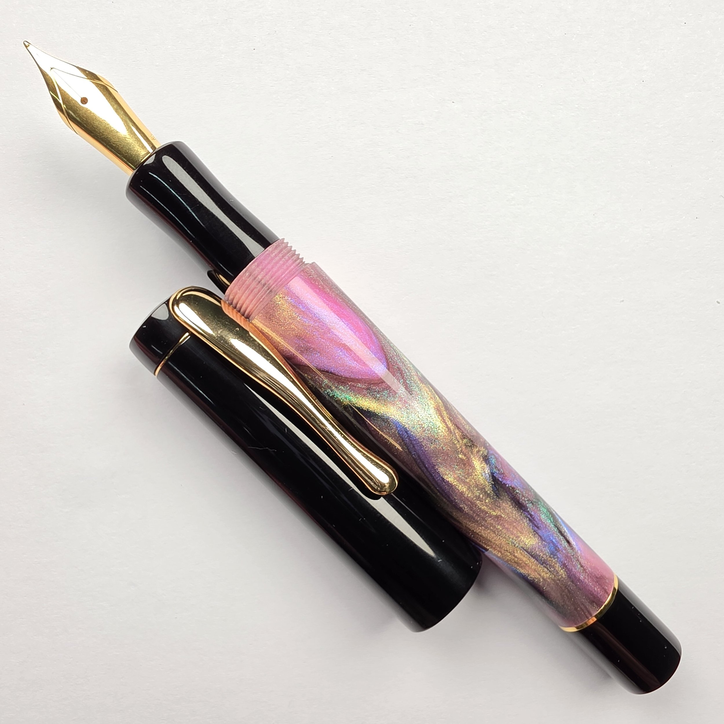 Just Turnings - Dark Triple Pink Abalone Deluxe (MNM)