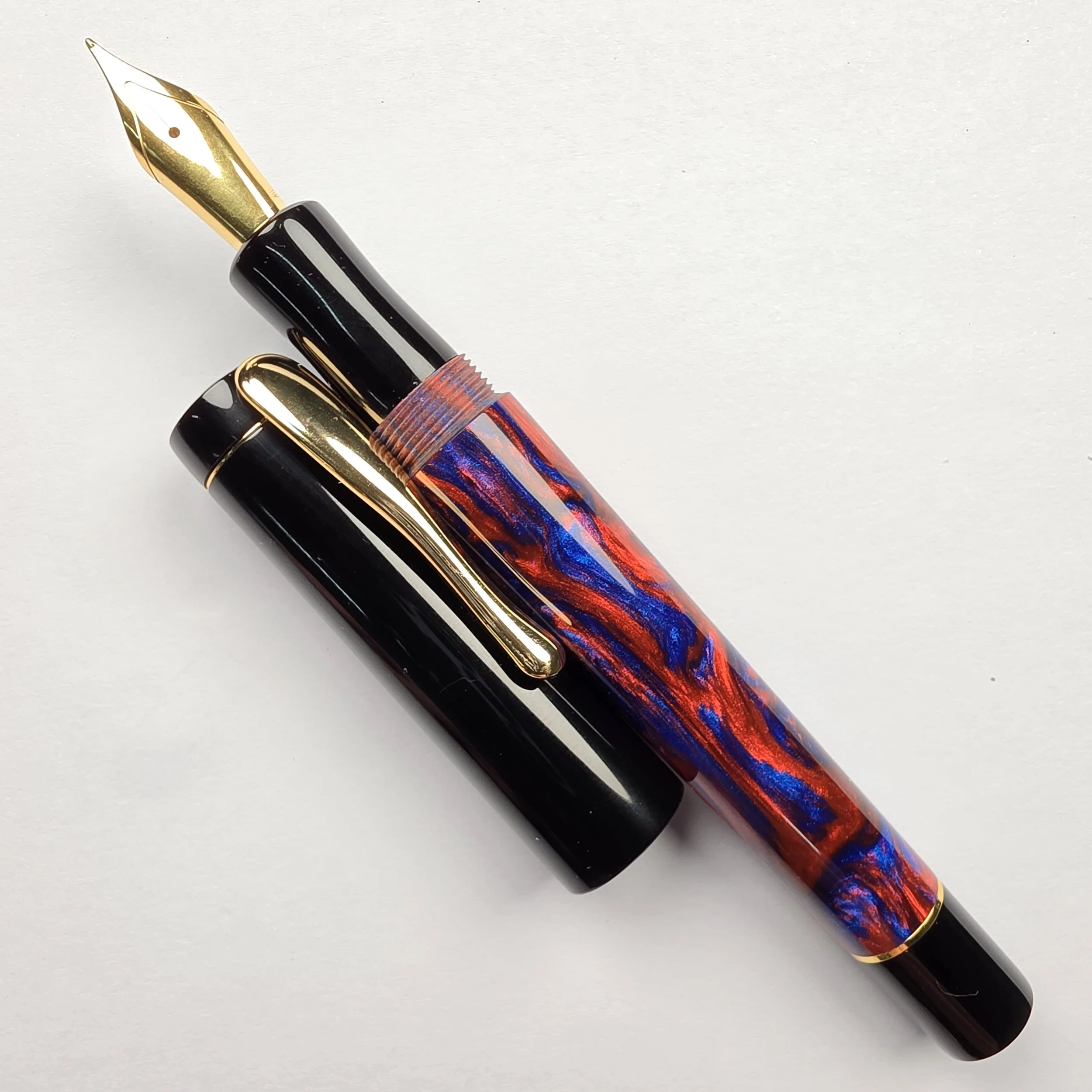 Just Turnings - Blood red and Blue Deluxe (MNM)