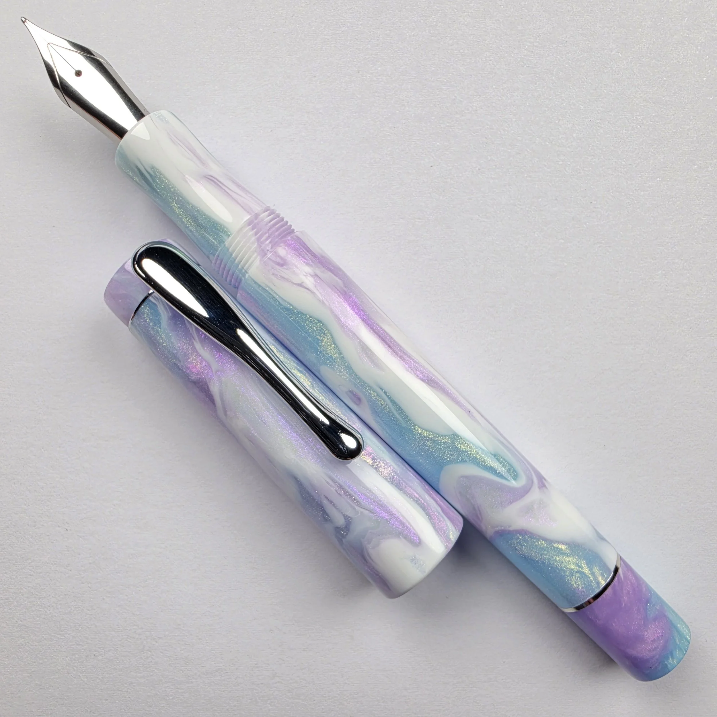 Just Turnings - Purple Blue Colourshift