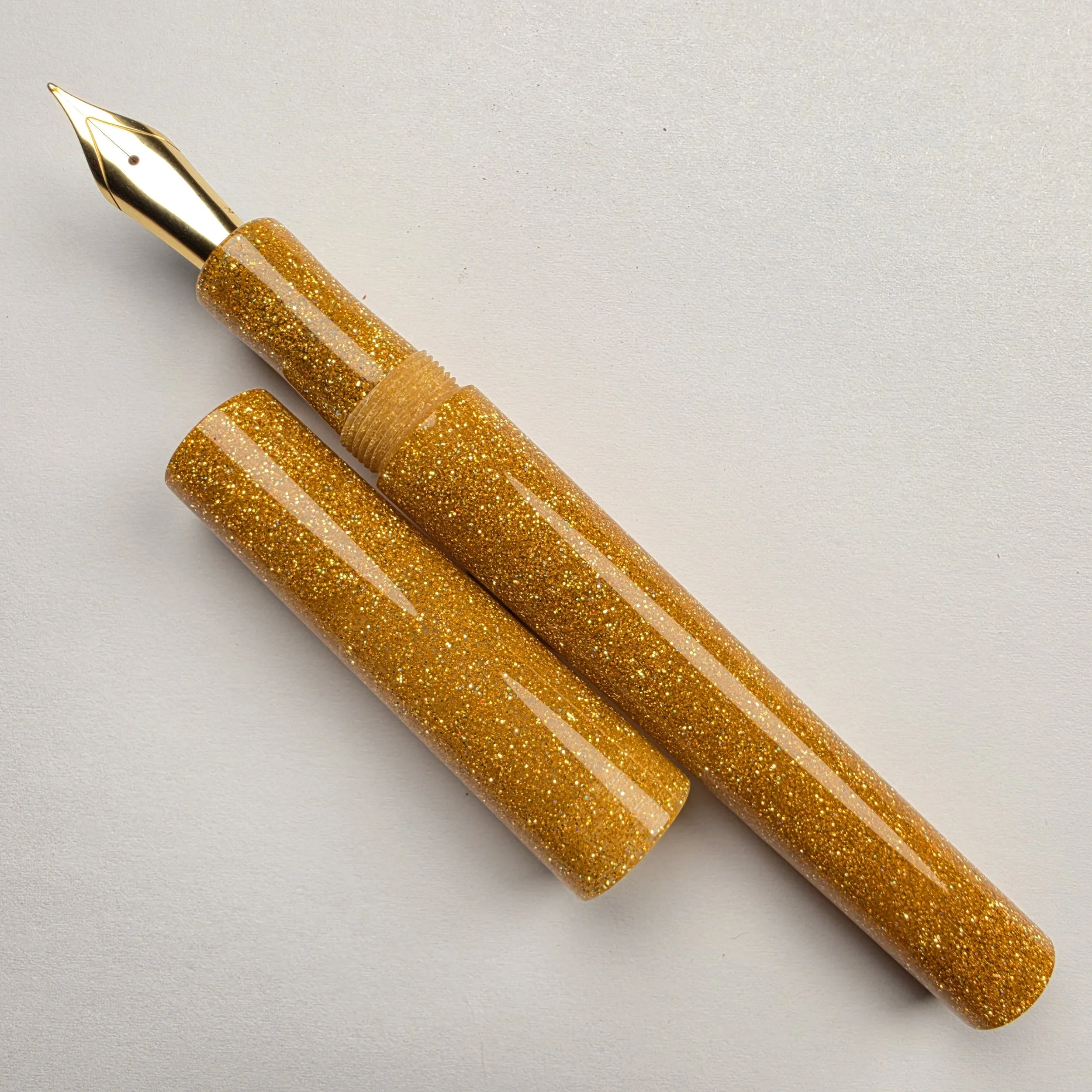 Just Turnings - Glitter Orange