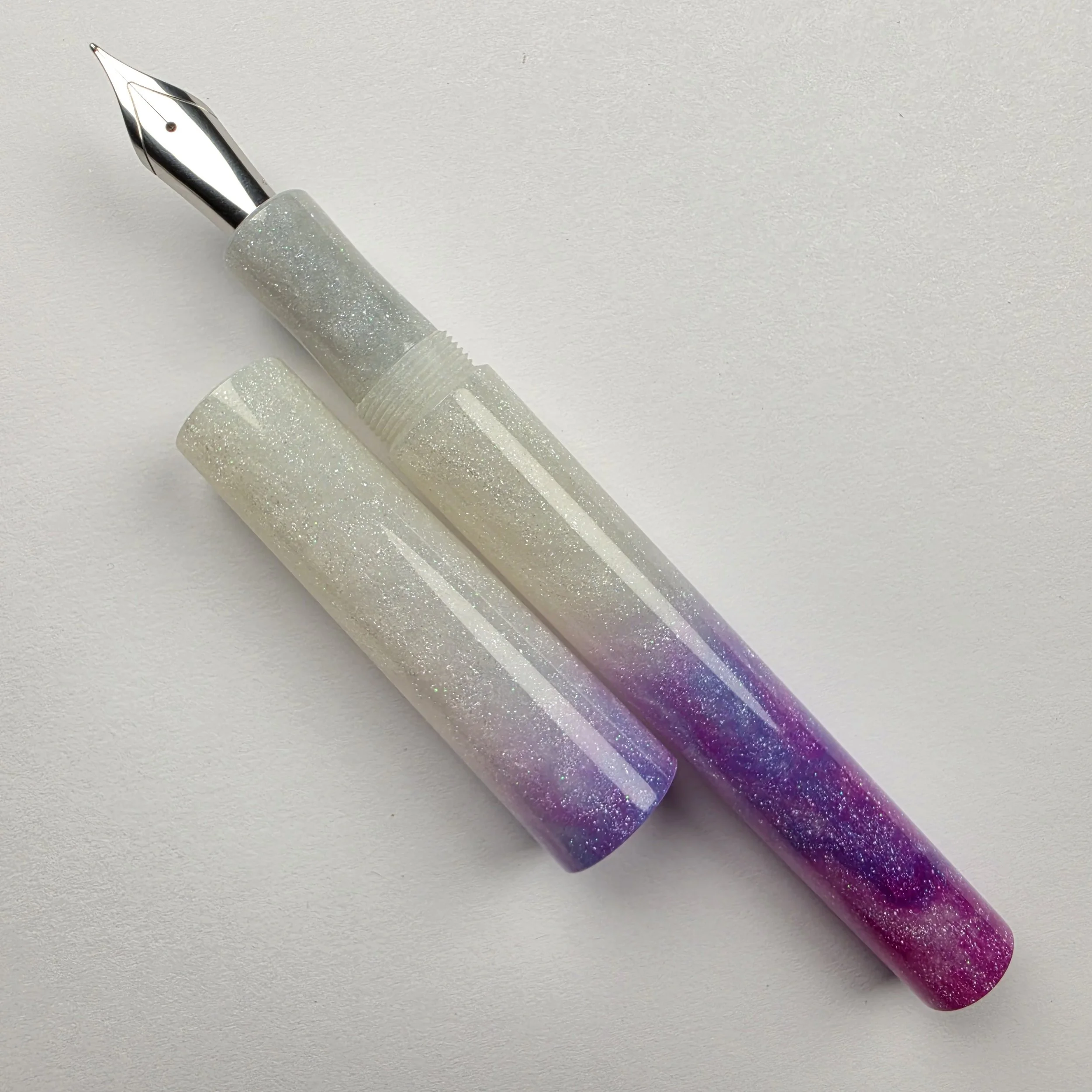 Just Turnings - Sparkly Pearl White (UV)(2)
