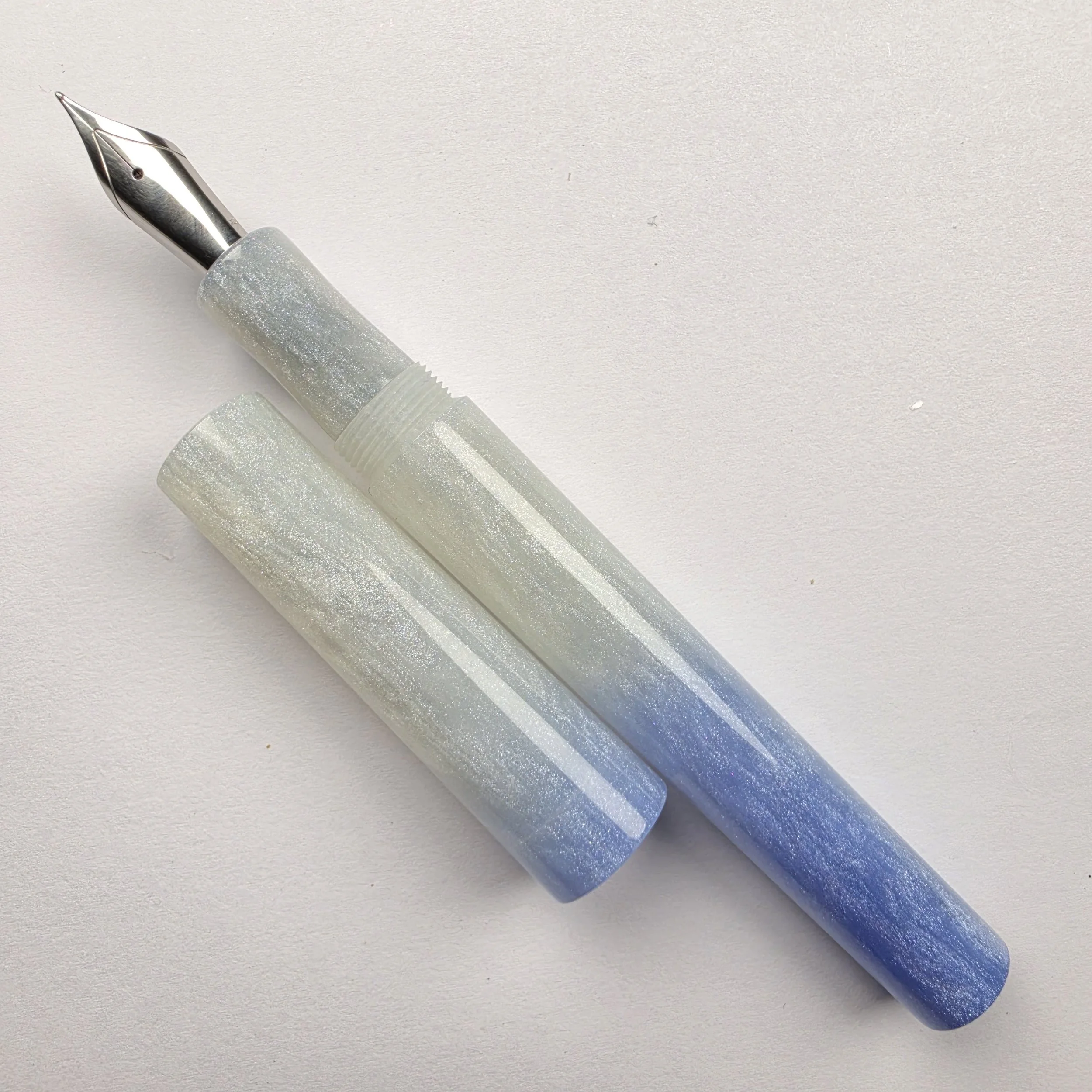 Just Turnings - Pearl White (UV)(Blue)