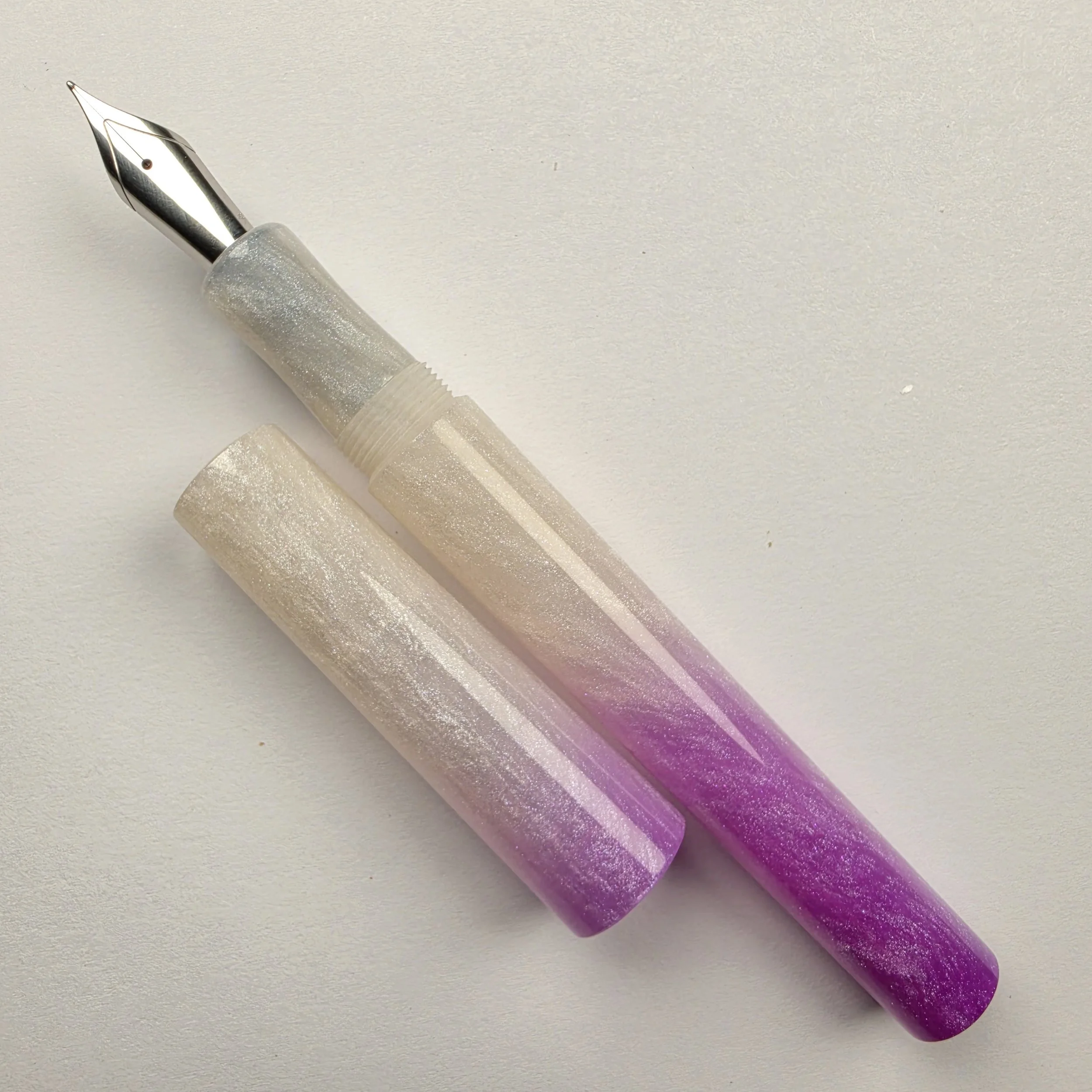 Just Turnings - Pearl White (UV)(Purple)