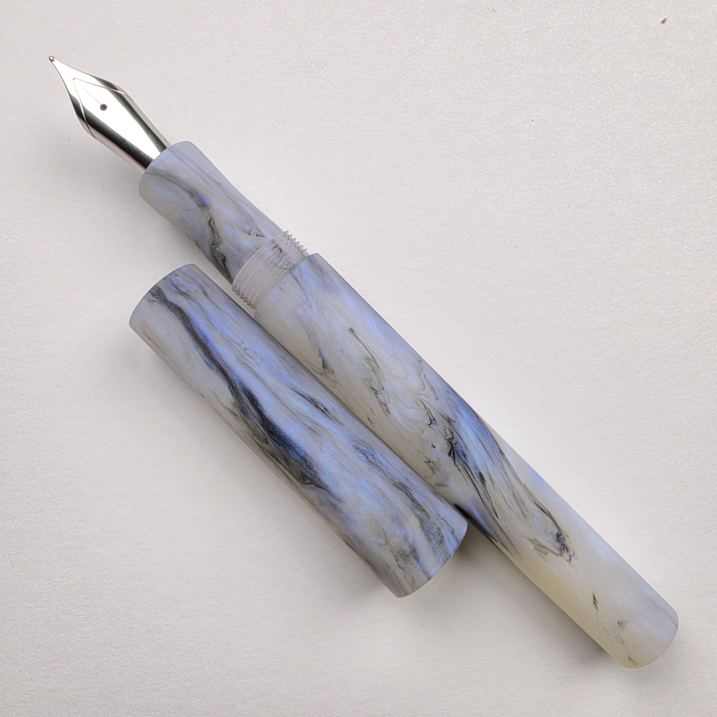 Just Turnings - Blue Abalone (matte finish)