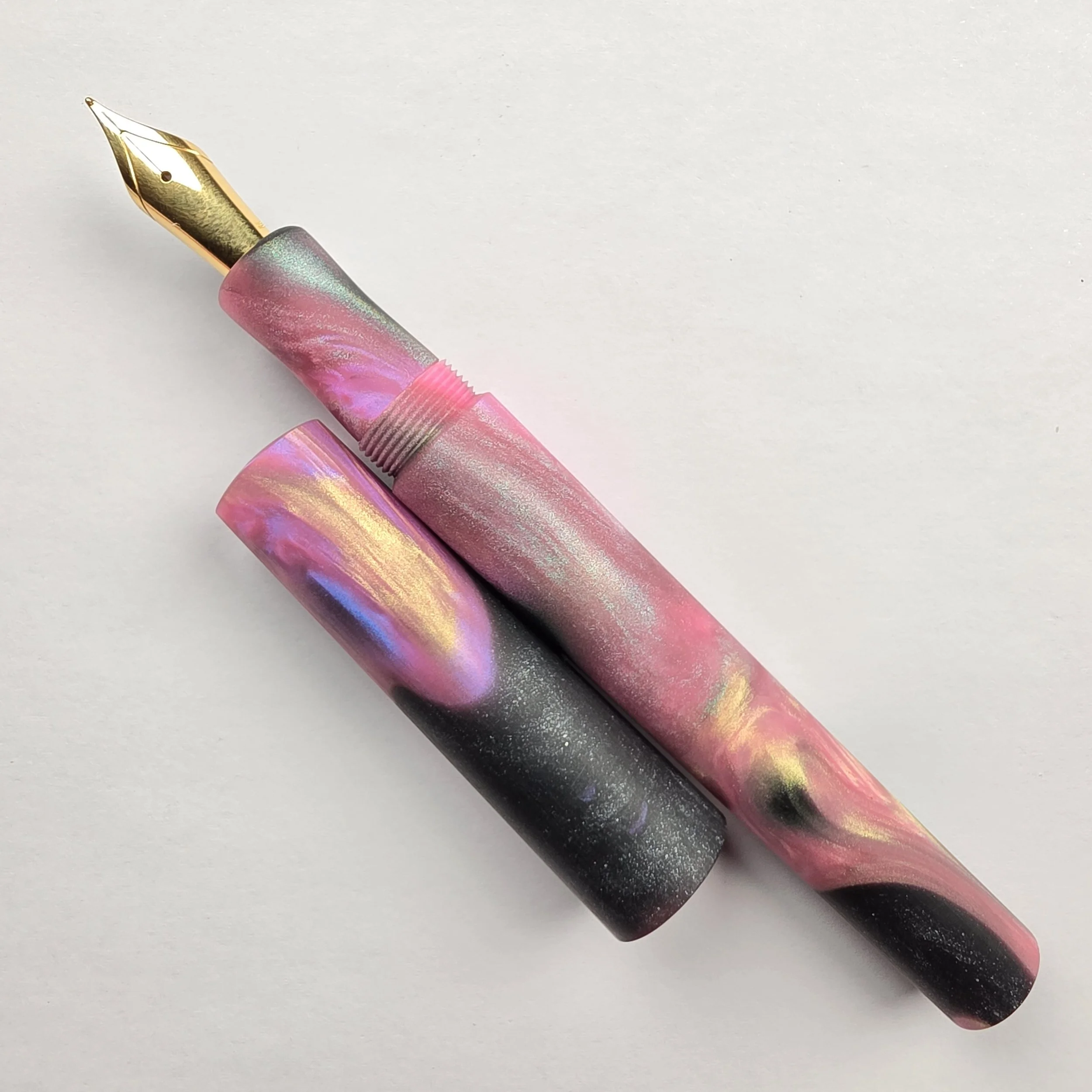 Just Turnings - Overpour Pen (8)(matte finish)
