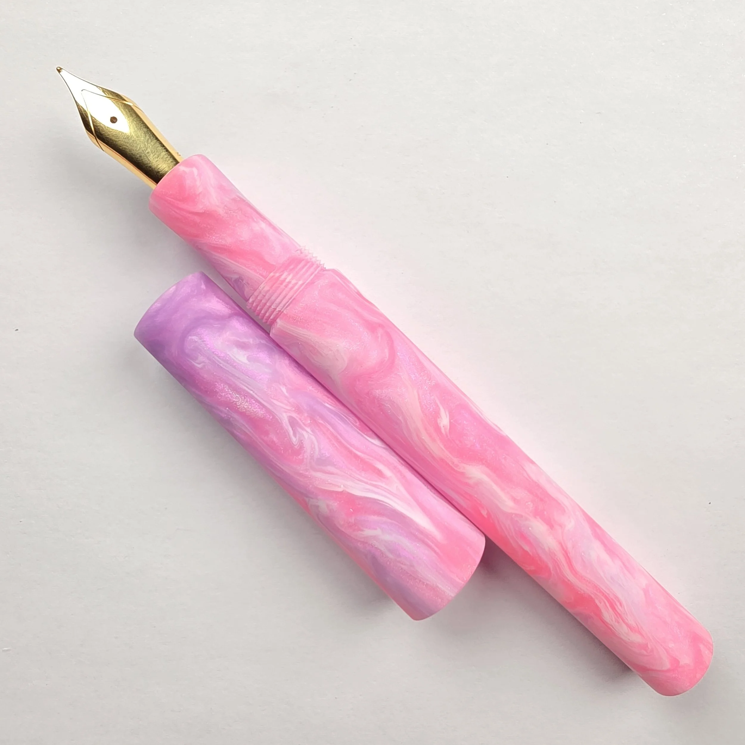 Just Turnings - Pink Purple Colourshift (matte finish)