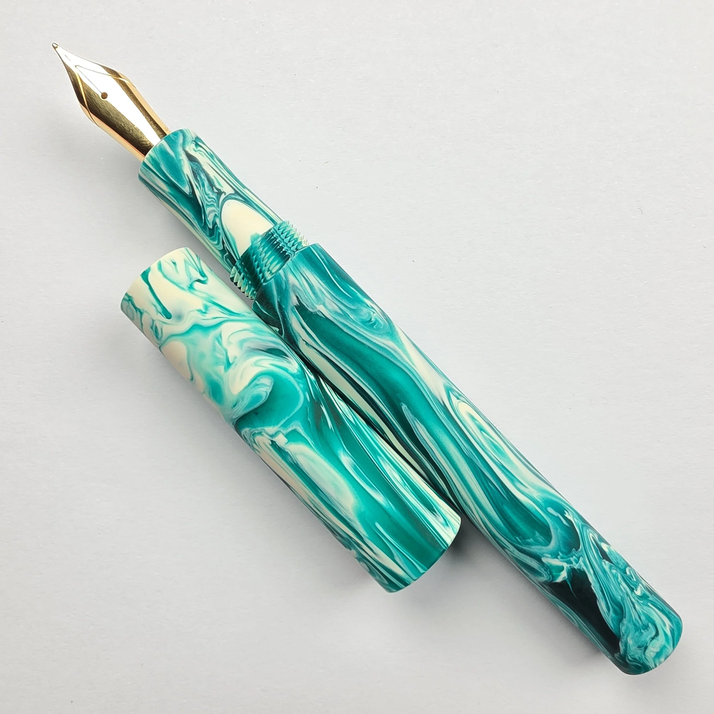 Brooks Blanks - Emerald Koi (matte finish)