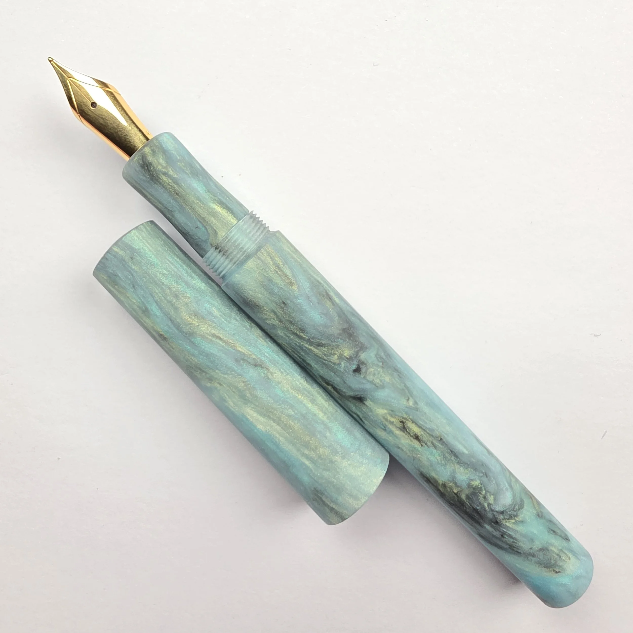 Just Turnings - Golden Green (matte finish)