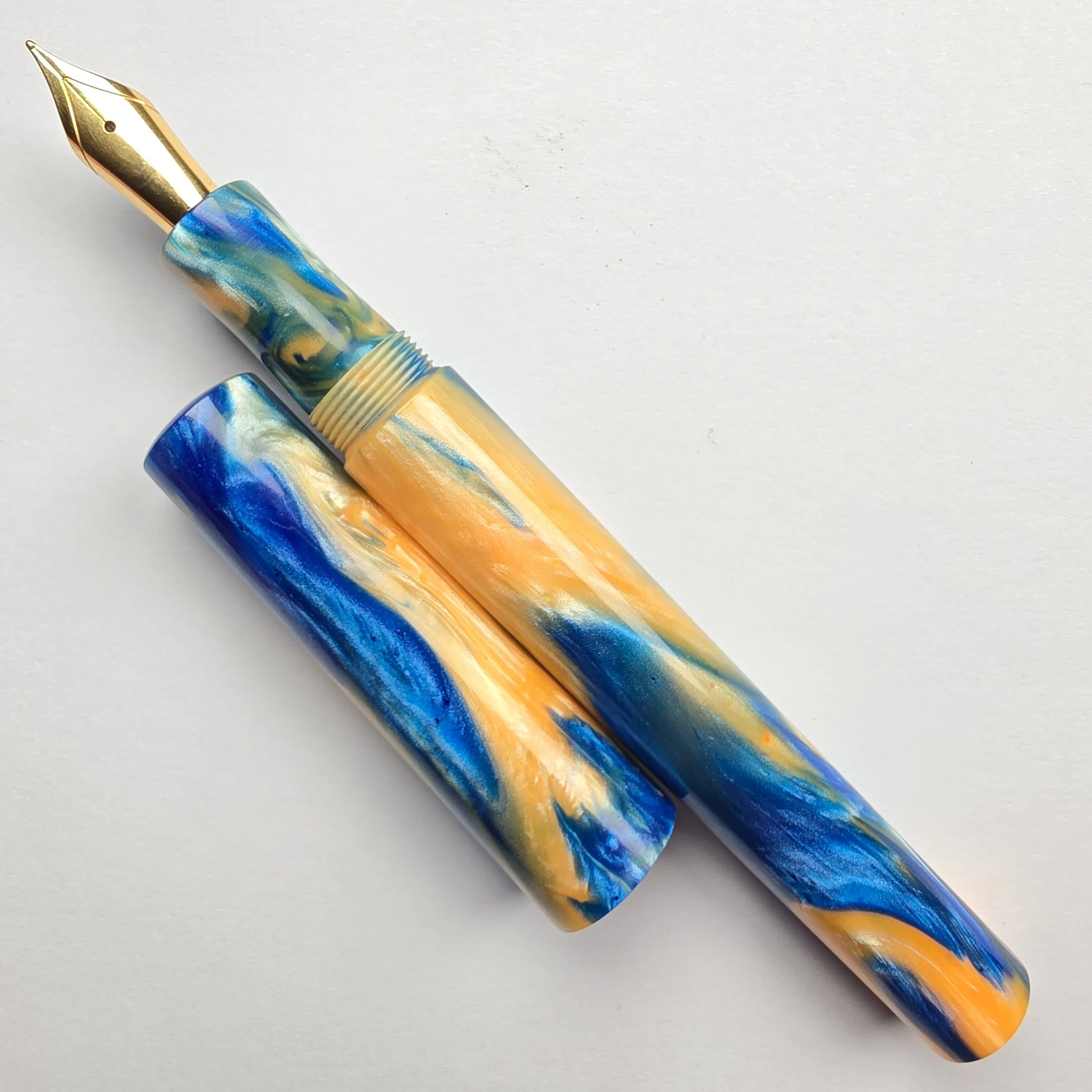 Just Turnings - Blue and Yellow