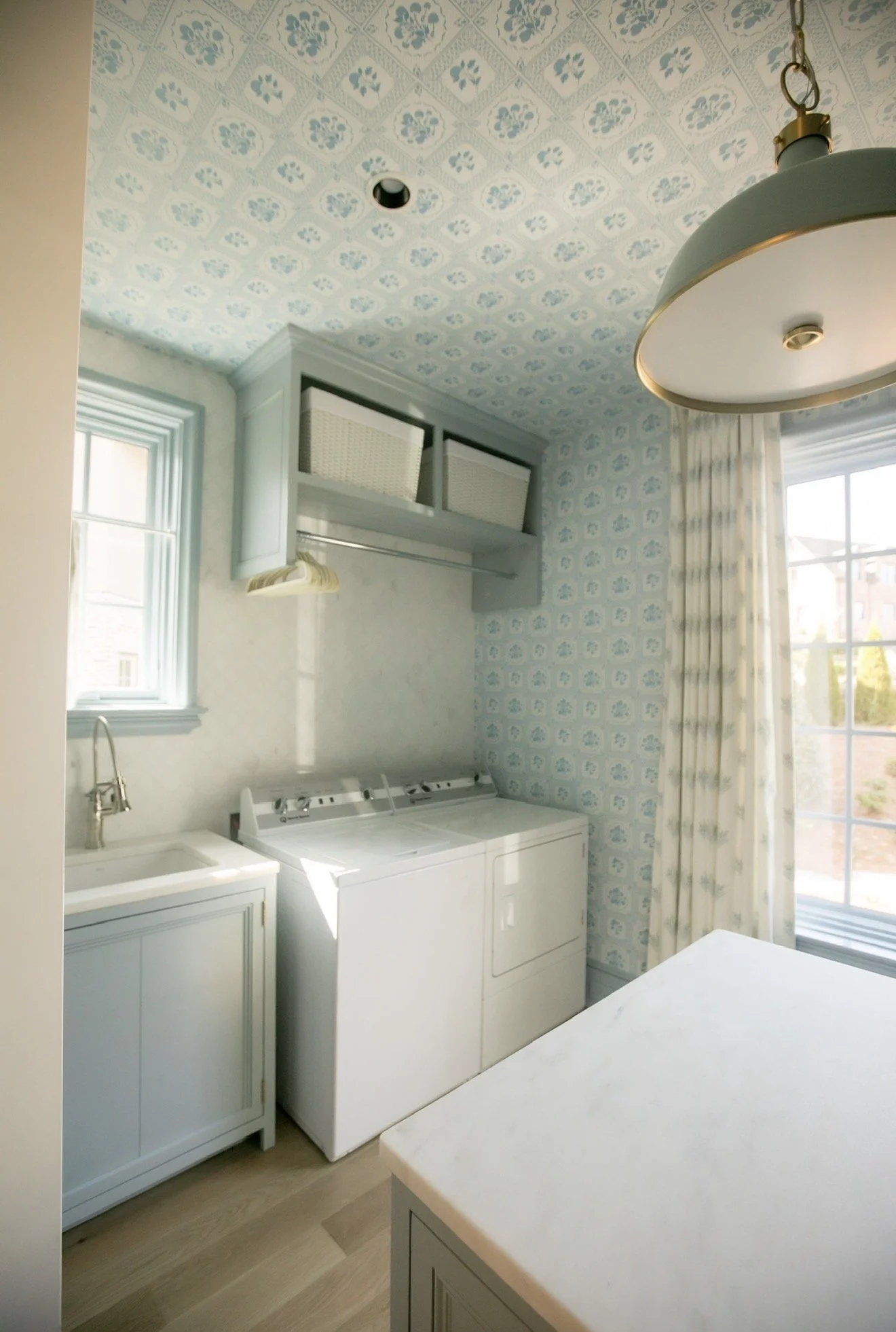 laundry room organized mountain brook