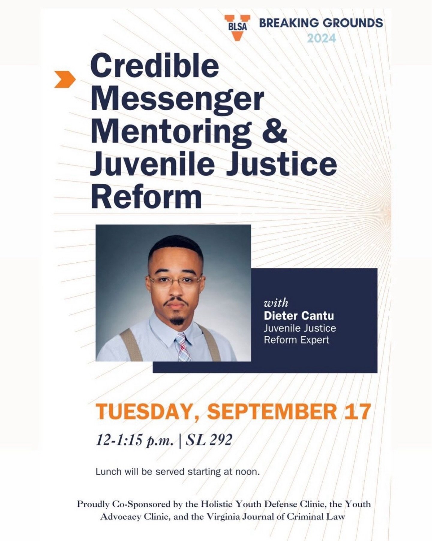 Juvenile Rights co-founder Dieter Cantu is a community organizer, activist and social entrepreneur committed to reforming systems that perpetuate inequality. Breaking Grounds is a series of events, panels and lectures that BLSA hosts throughout the y