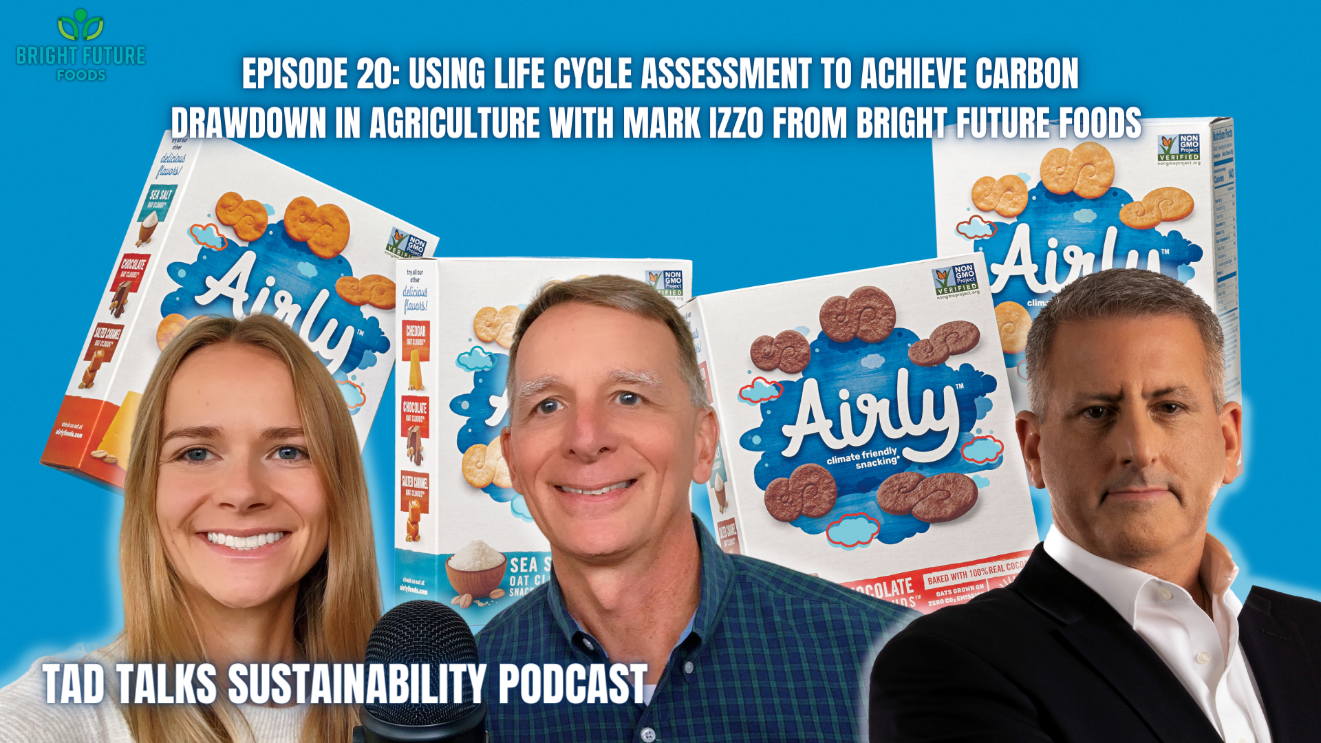 Episode 20: Using Life Cycle Assessment to Achieve Carbon Drawdown in Agriculture with Mark Izzo from Bright Future Foods