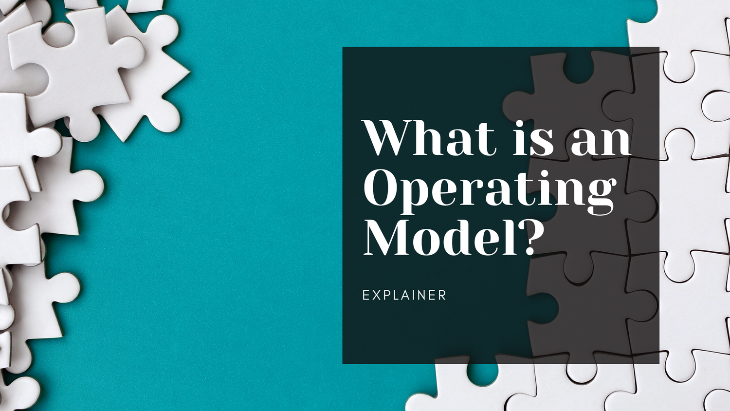 Operatiinal Model Description What is an Operating Model? — CorbettPrice