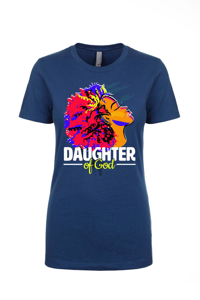 Daughter of God - Navy Tee