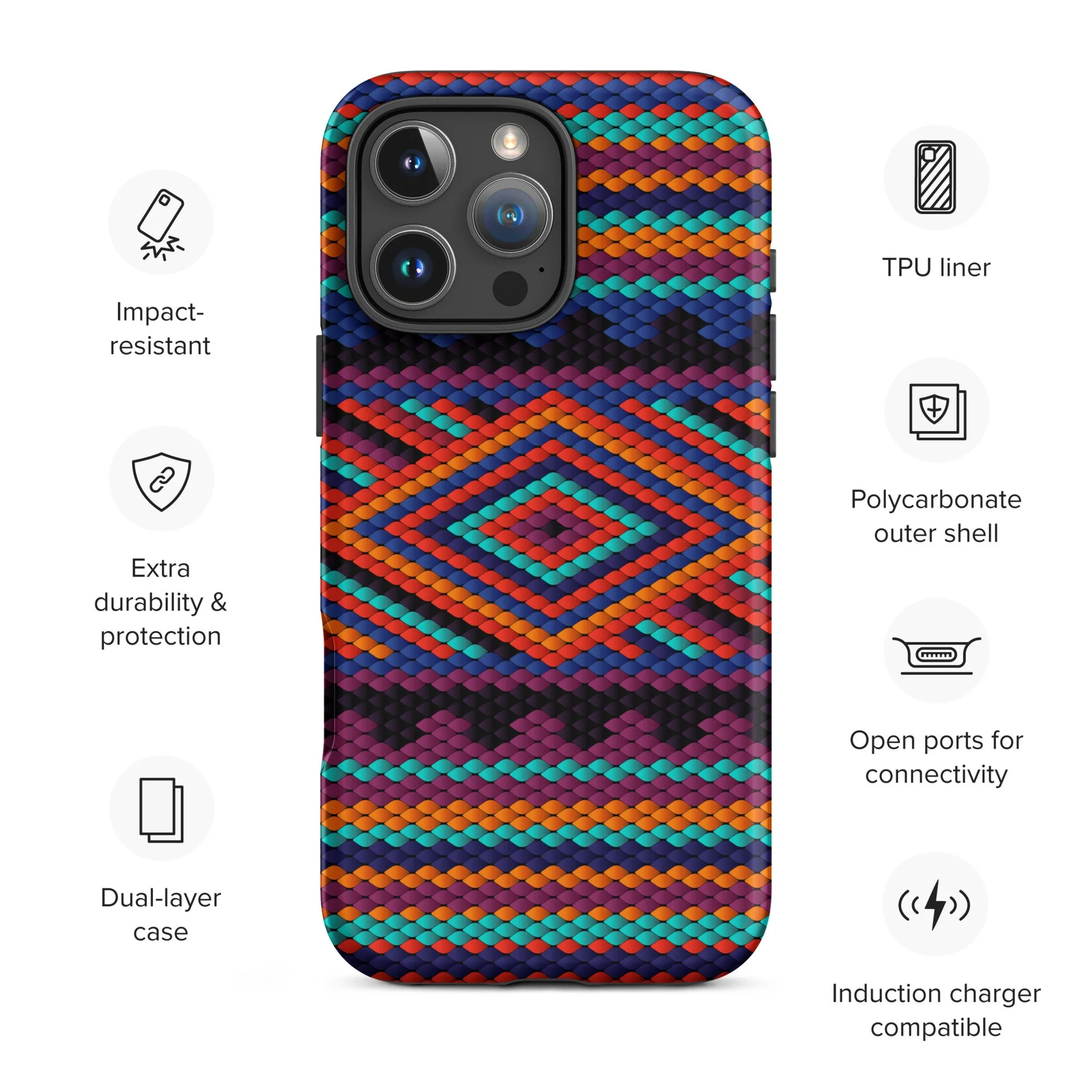 Prism Weave Tough Case for iPhone®